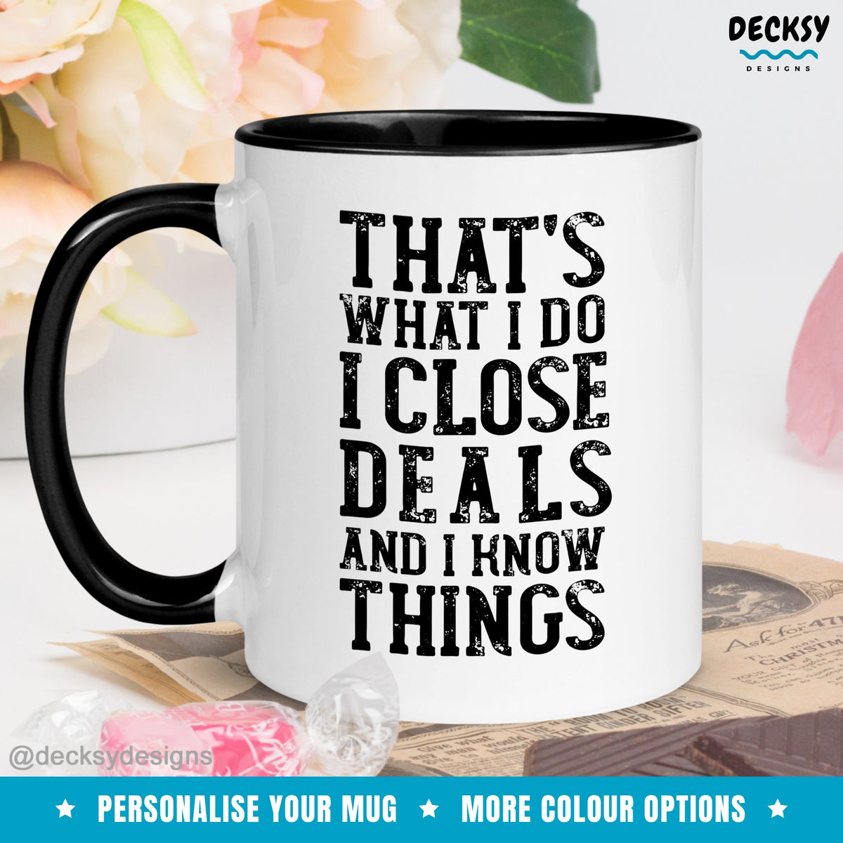 Property Manager Mug, Real Estate Agent Gift, Custom Estate Manager Gift