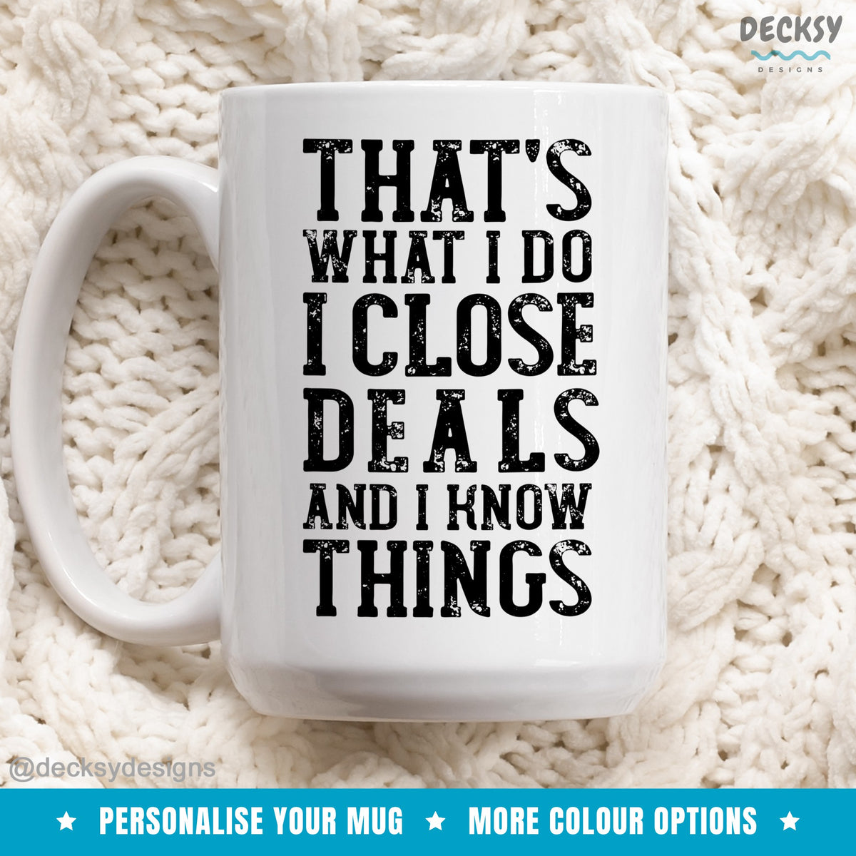 Property Manager Mug, Real Estate Agent Gift, Custom Estate Manager Gift