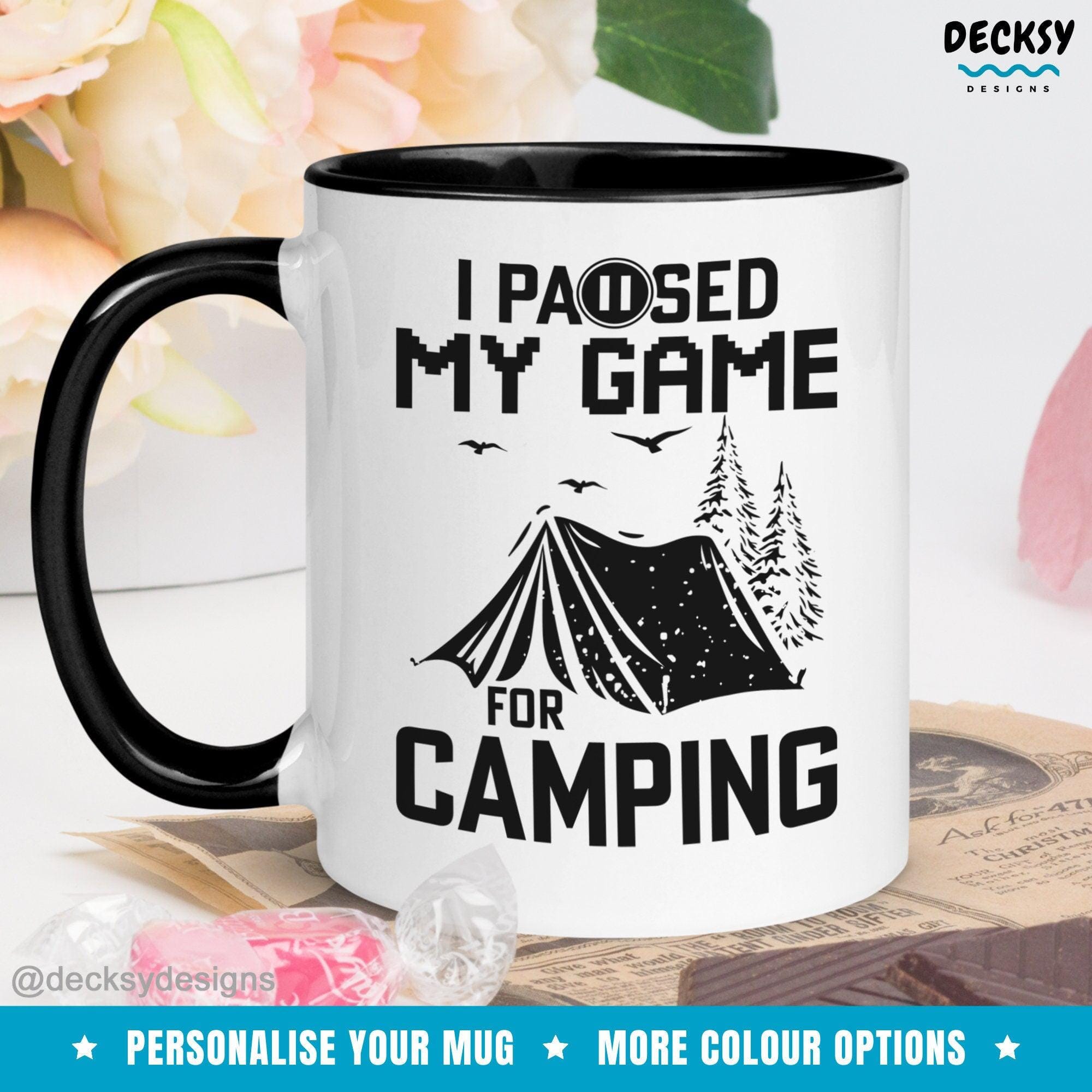Funny Gamer Mug, Video Game Gift-Home & Living:Kitchen & Dining:Drink & Barware:Drinkware:Mugs-DecksyDesigns-White Mug 11 oz-NO PERSONALISATION-DecksyDesigns
