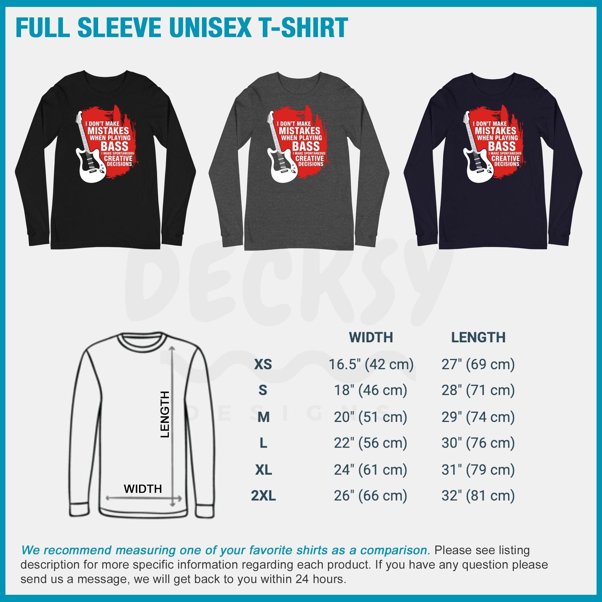 Bass Guitar Player Tshirt, Gift for Bassist-Clothing:Gender-Neutral Adult Clothing:Tops & Tees:T-shirts:Graphic Tees-DecksyDesigns