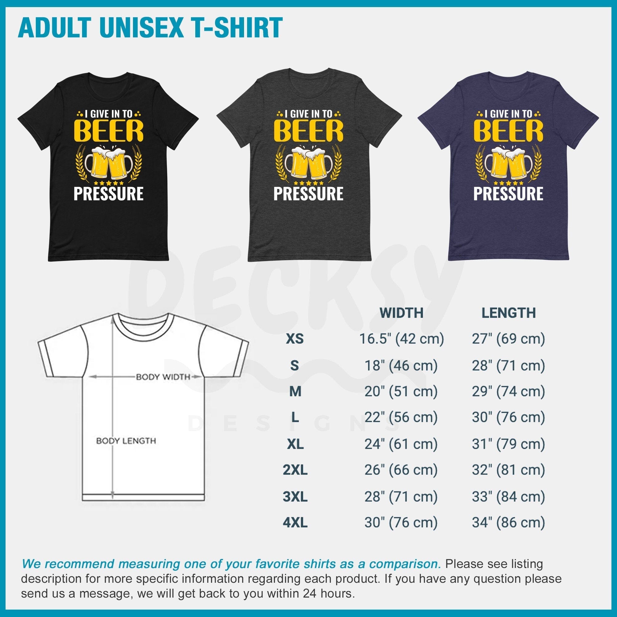 Beer Pressure Shirt, Drinking Buddies Gift-Clothing:Gender-Neutral Adult Clothing:Tops & Tees:T-shirts:Graphic Tees-DecksyDesigns