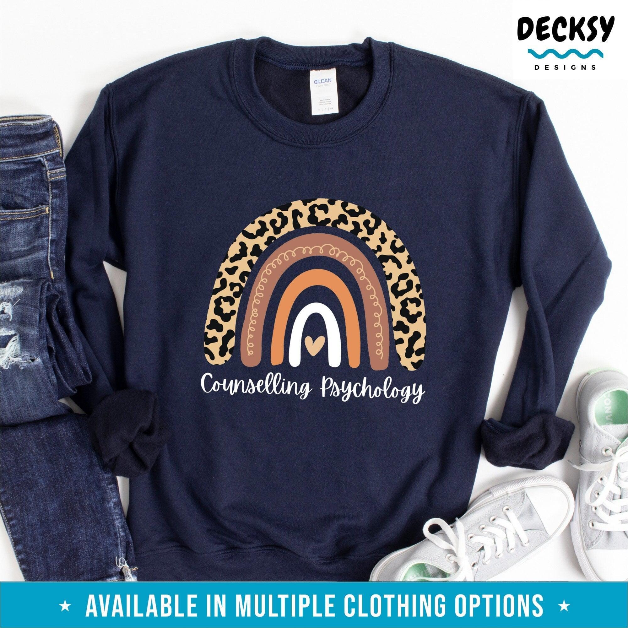 Counselling Psychology Shirt, Mental Health Worker Gift-Clothing:Gender-Neutral Adult Clothing:Tops & Tees:T-shirts:Graphic Tees-DecksyDesigns