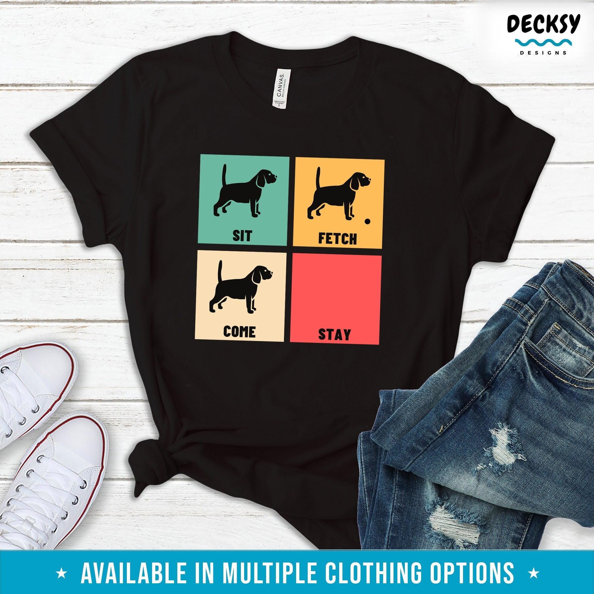 Funny Beagle Shirt, Gift For Dog Lover-Clothing:Gender-Neutral Adult Clothing:Tops & Tees:T-shirts:Graphic Tees-DecksyDesigns