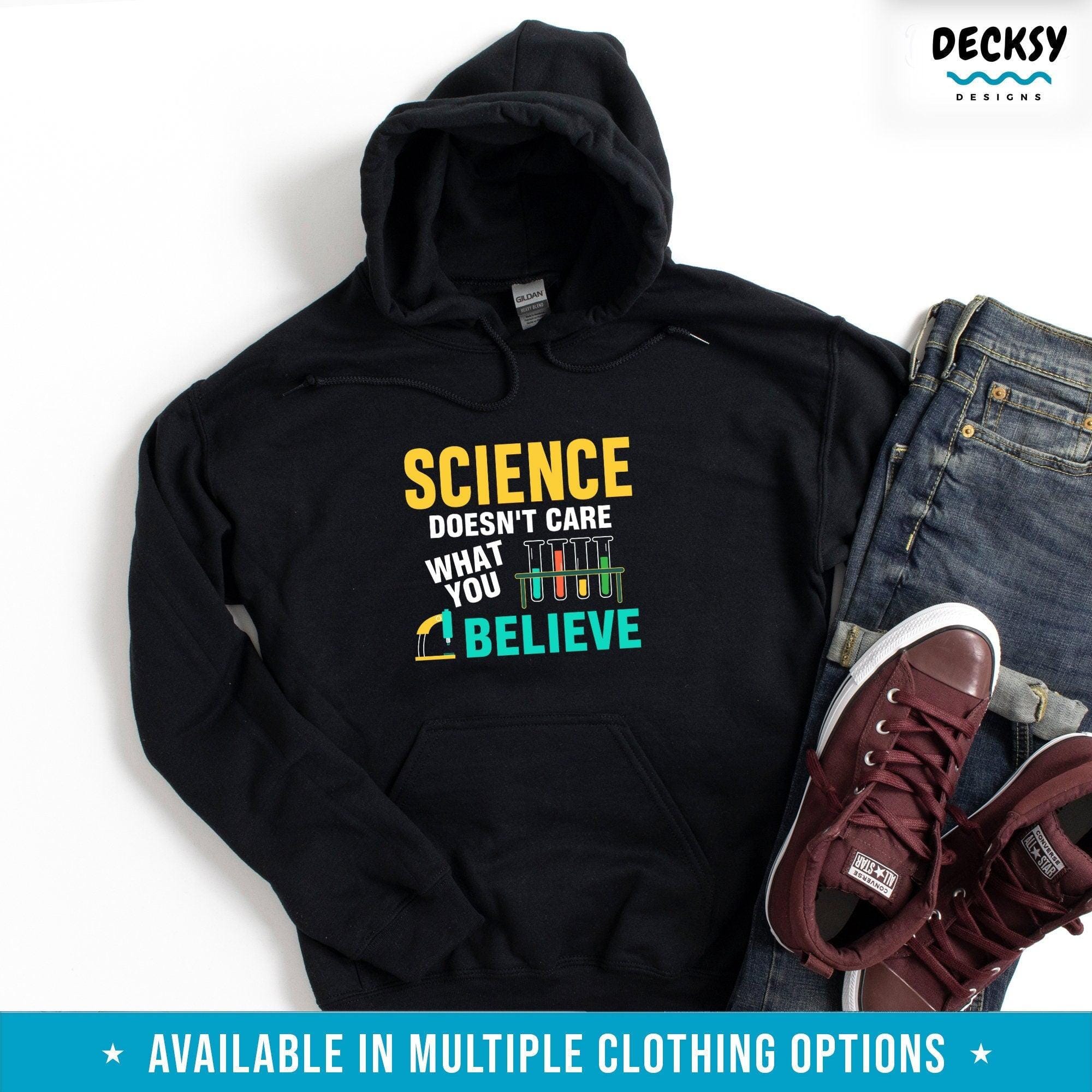 Funny Science Shirt, Science Teacher Gift-Clothing:Gender-Neutral Adult Clothing:Tops & Tees:T-shirts:Graphic Tees-DecksyDesigns