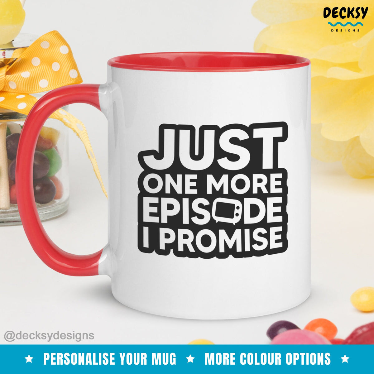 Reality Show Mug, Custom Film Student Gift, Web Series Lover, Gift For Cinephiles, Movie Lover Coffee Mug, Drama Show Gift For Girlfriend Mugs by DecksyDesigns