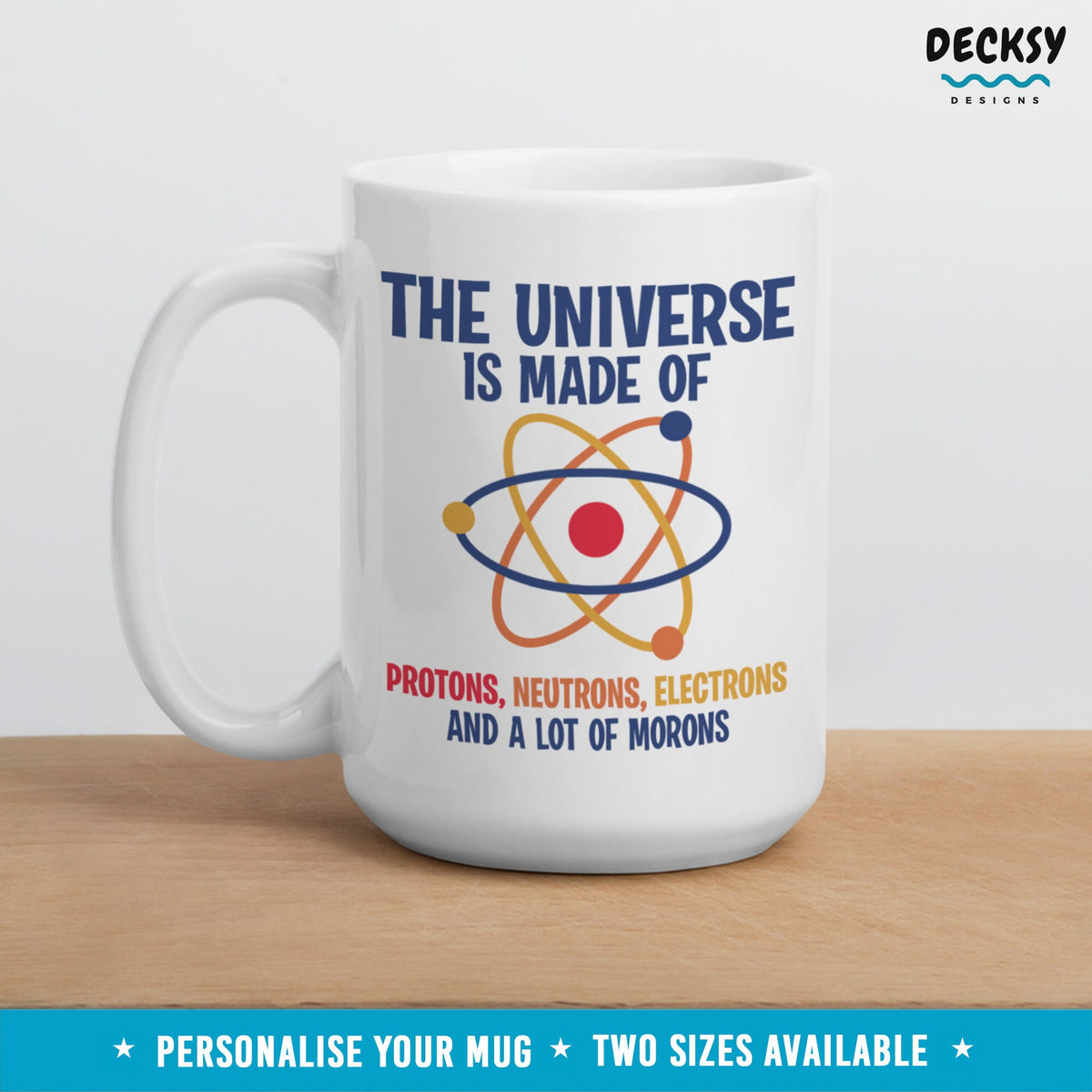 Sarcastic Coffee Mug, Science Gift, Particle Physics Mug, Funny Science Student Gift, Sassy Introvert Mug, Sarcasm Mug, Physics Teacher Mug Mugs by DecksyDesigns