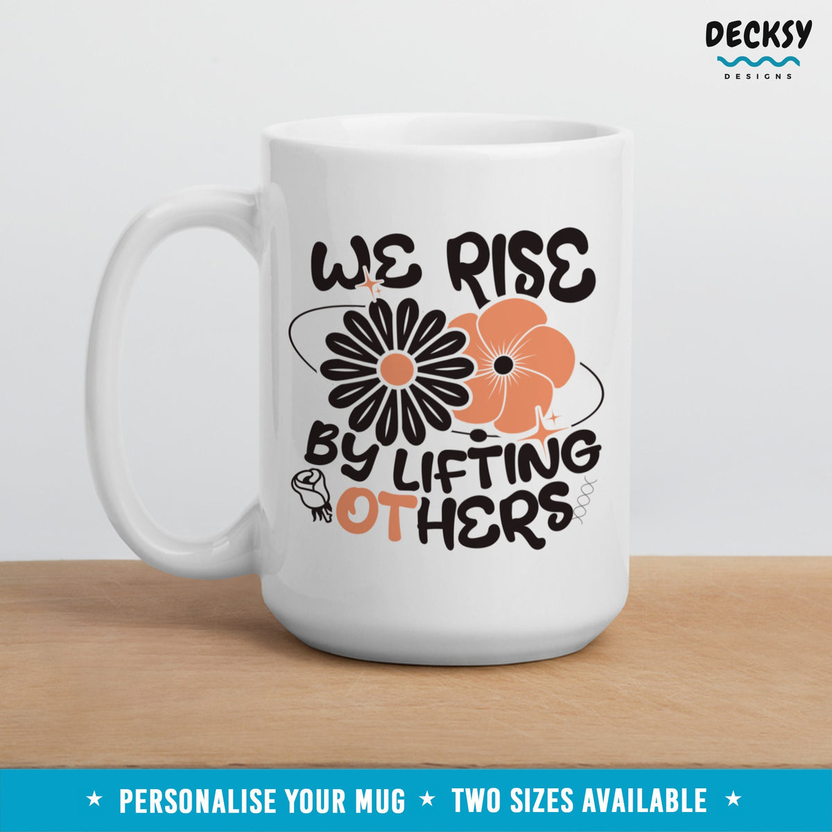 Occupational Therapy Mug, Gift For OT, Custom Gift For Occupational Therapist, OT Student Gifts For Her, Personalised OT Graduation Gift Mugs by DecksyDesigns