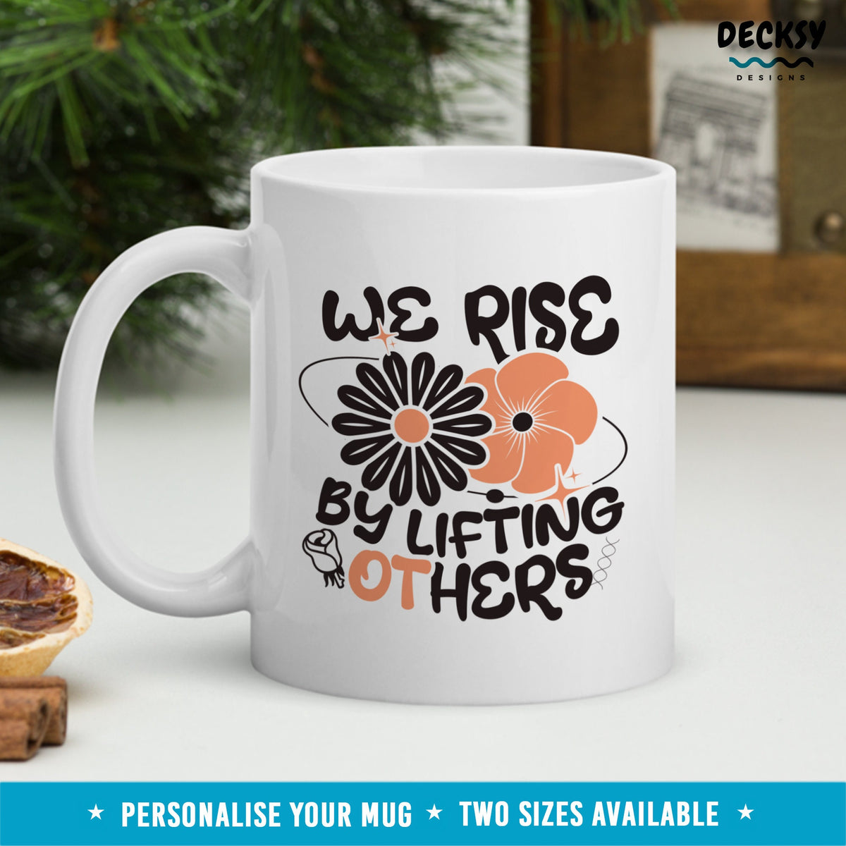 Occupational Therapy Mug, Gift For OT, Custom Gift For Occupational Therapist, OT Student Gifts For Her, Personalised OT Graduation Gift Mugs by DecksyDesigns