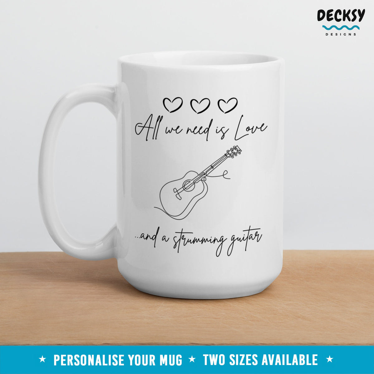 Guitarist Mug, Custom Guitar Player Gift, Music Teacher Gift, Musician Coffee Mug, Musical Gift Men, Guitar Dad Gift, Guitar Gift For Singer Mugs by DecksyDesigns
