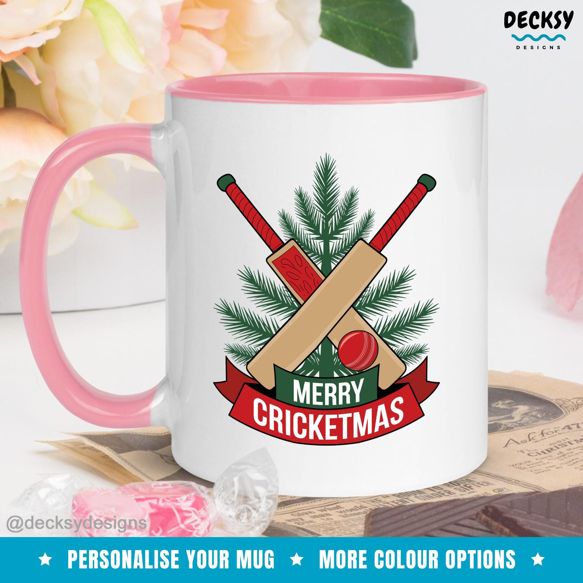 Cricket Mug Funny, Custom Christmas Gift Men, Gift For Husband, Cricketeer Gift, Cricket Gift For Dad, PE Teacher Gift, Sport Enthusiast Cup Mugs by DecksyDesigns