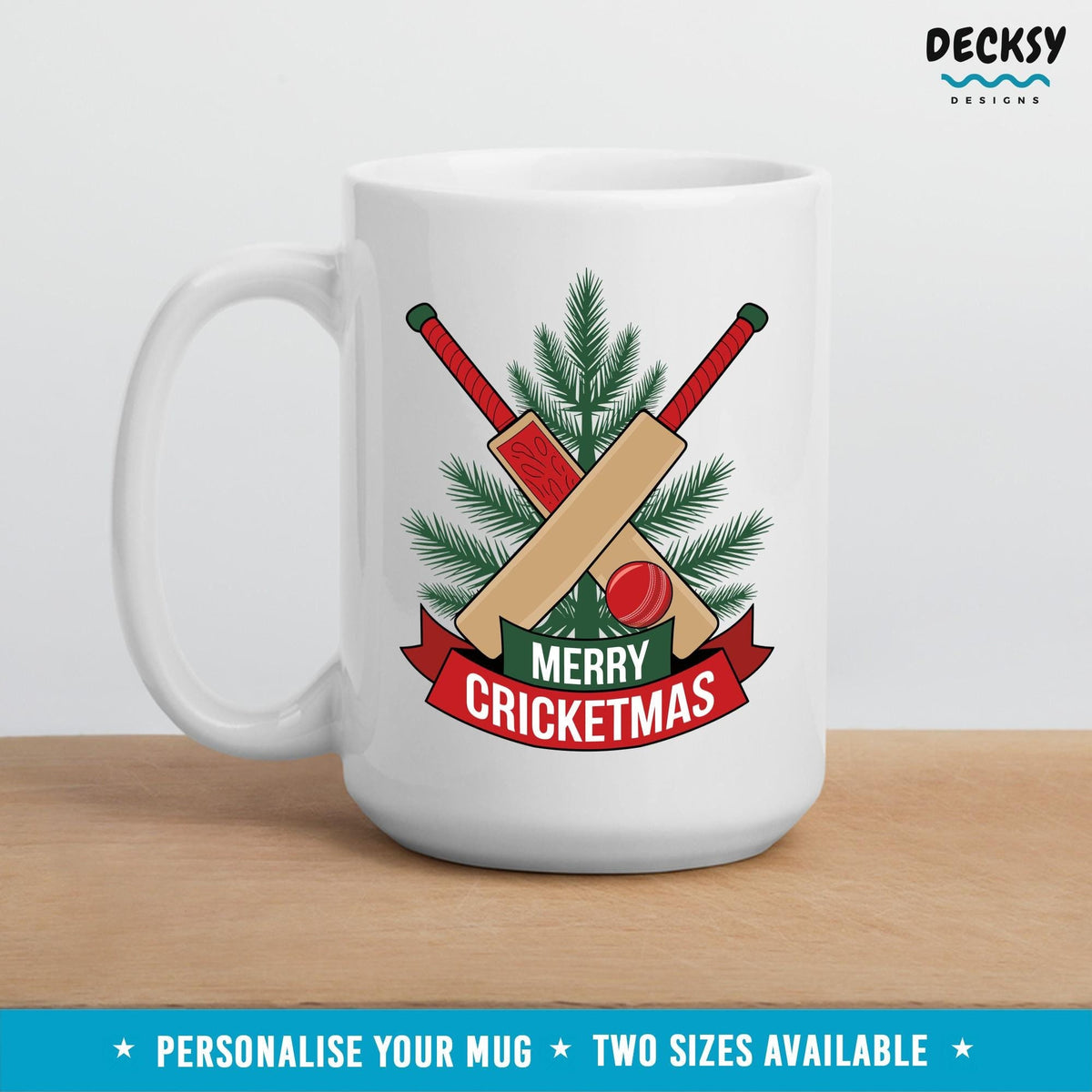 Cricket Mug Funny, Custom Christmas Gift Men, Gift For Husband, Cricketeer Gift, Cricket Gift For Dad, PE Teacher Gift, Sport Enthusiast Cup Mugs by DecksyDesigns