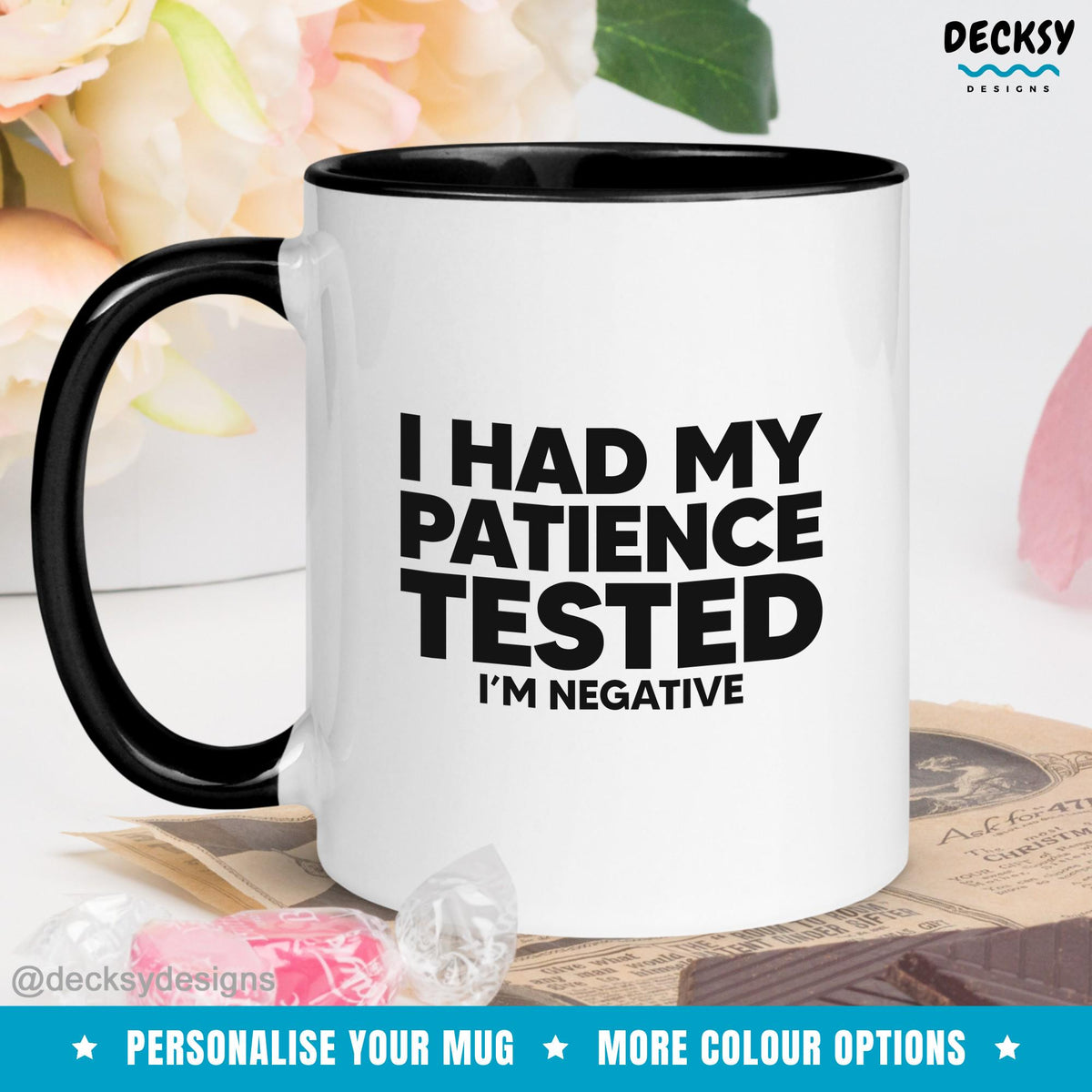 Sarcastic Quotes Mug, Gift For Coworker, Sassy Gift For Best Friend, Witty Gift For Boss, Custom Sarcasm Mug For Wife, Office Humour Mug Mugs by DecksyDesigns