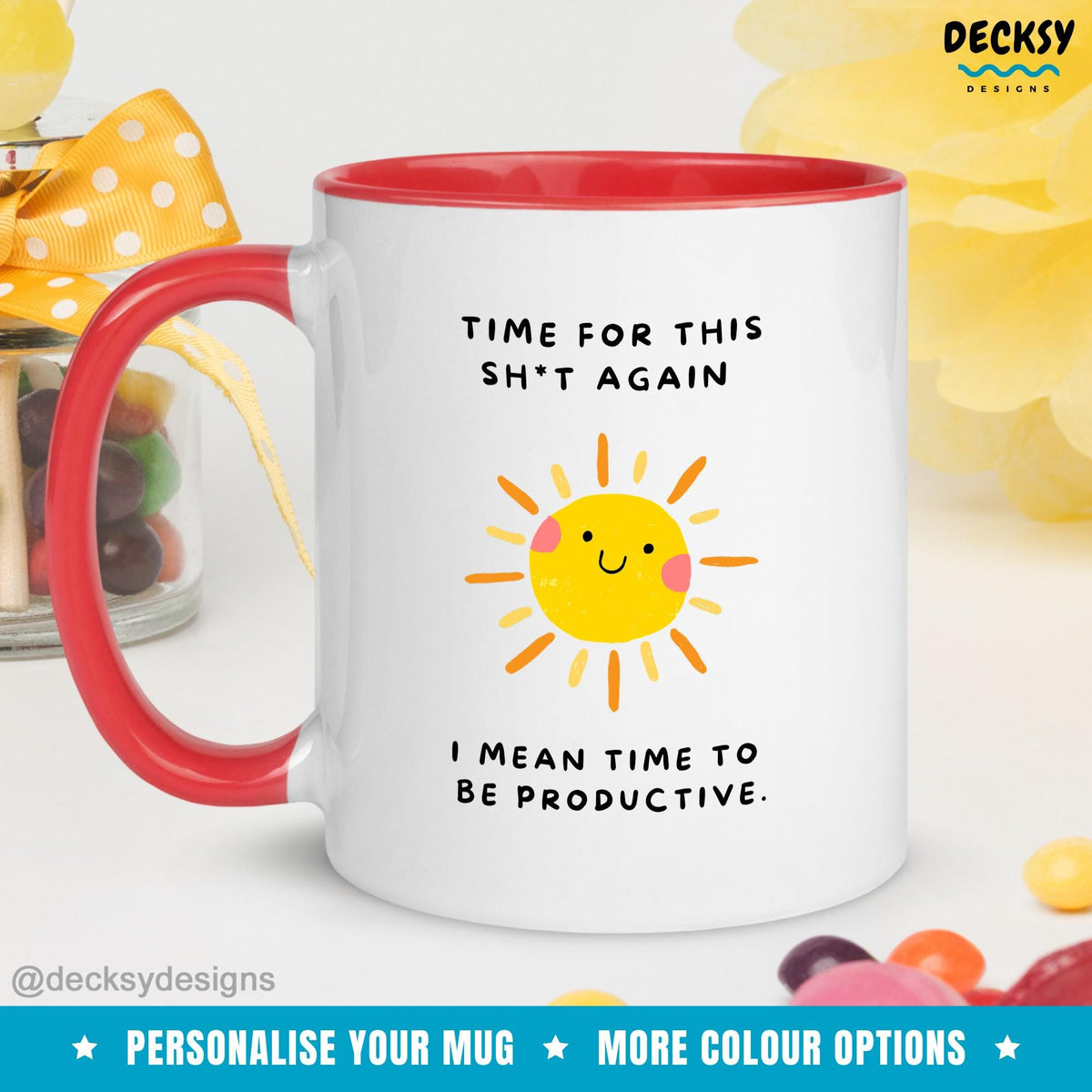 Sarcastic Work Mug, Custom Gift For Coworker, Funny Gift For Boss, Work Bestie Mug, Sassy Manager Gift, Snarky Employee Office Colleague Mug Mugs by DecksyDesigns