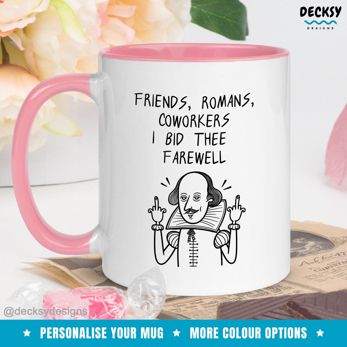 Coworker Leaving Mug, Colleague arewell Funny, Work Friend Staff Leaving Gift, Personalized Office Farewell Gift, Custom Retirement Gift Mugs by DecksyDesigns