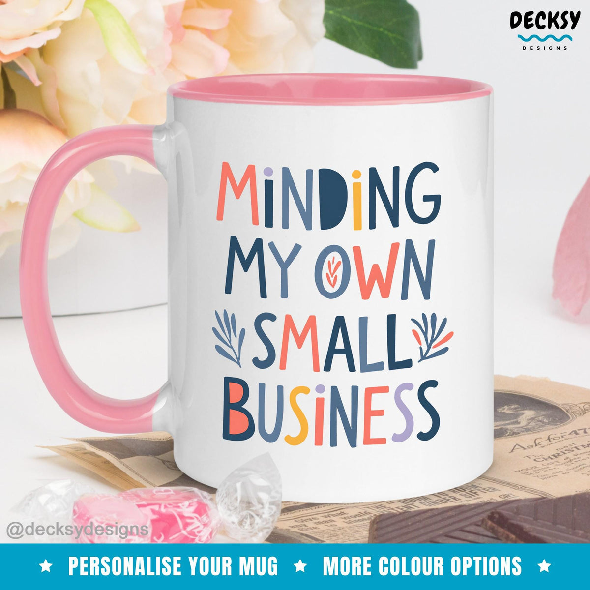 Entrepreneur Mug, Small Business Gift, New Business Gift, Boss Babe Mug, New Business Owner Mug, Boss Mug Custom, Personalized Boss Lady Cup Mugs by DecksyDesigns