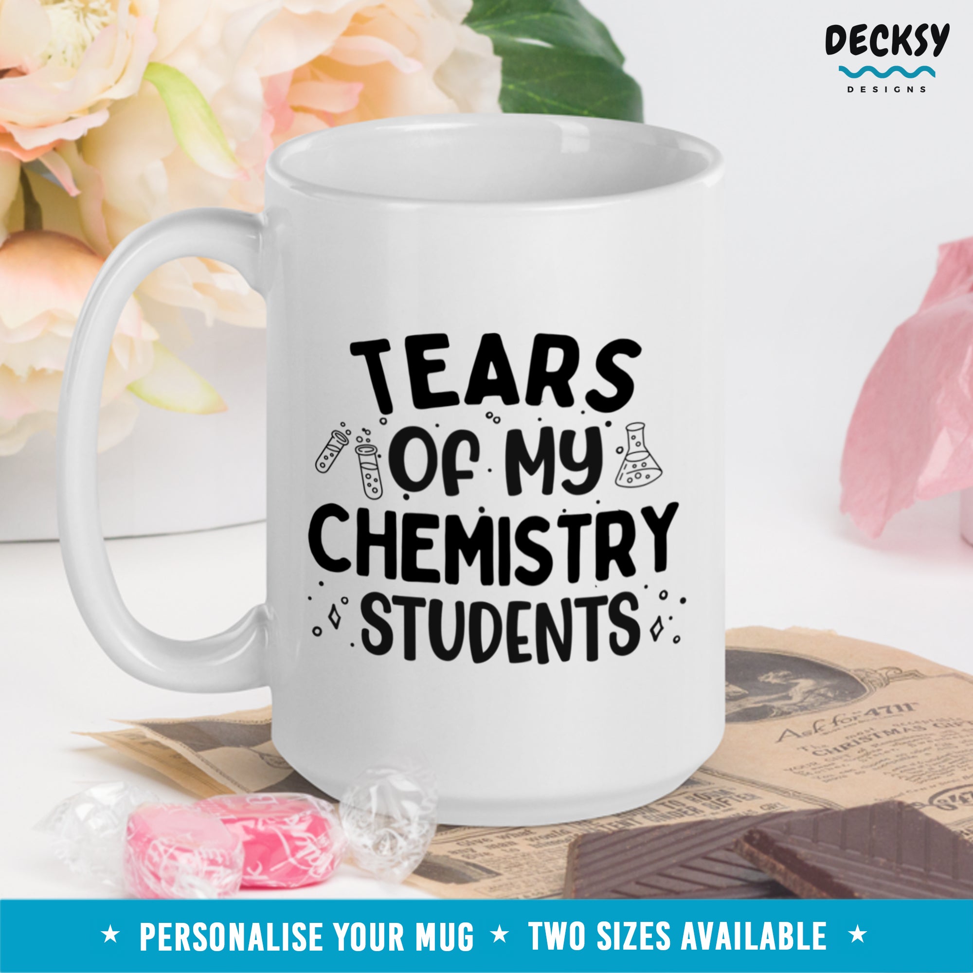 Chemistry Teacher Mug, Science Teacher Gift