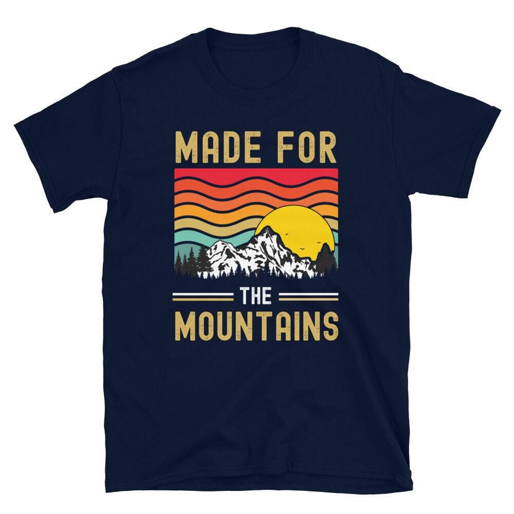 Outdoor Shirt, Mountains and Nature Lover Gift-Clothing:Gender-Neutral Adult Clothing:Tops & Tees:T-shirts-DecksyDesigns
