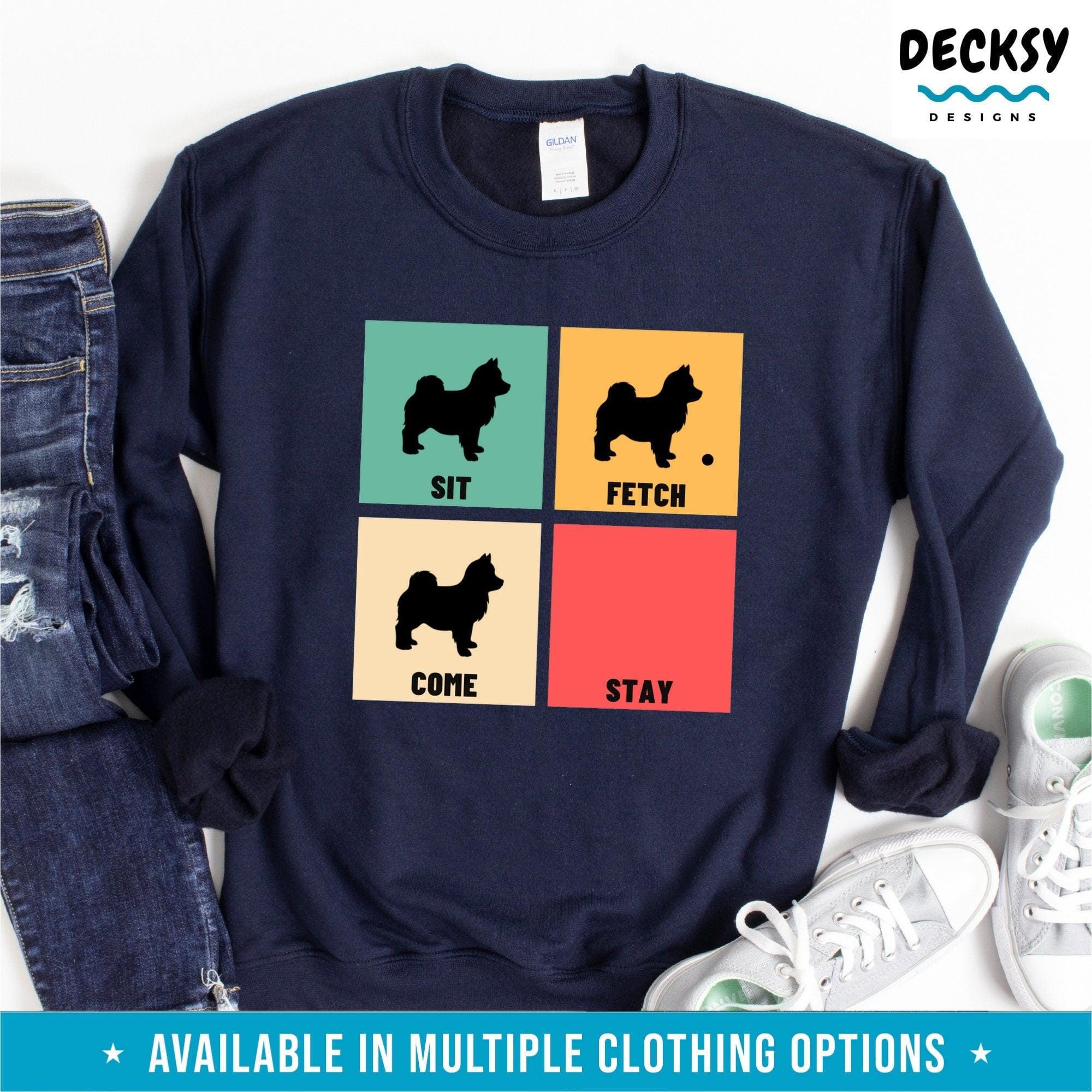 Pomsky Dog Shirt, Pomeranian Husky Gift-Clothing:Gender-Neutral Adult Clothing:Tops & Tees:T-shirts:Graphic Tees-DecksyDesigns