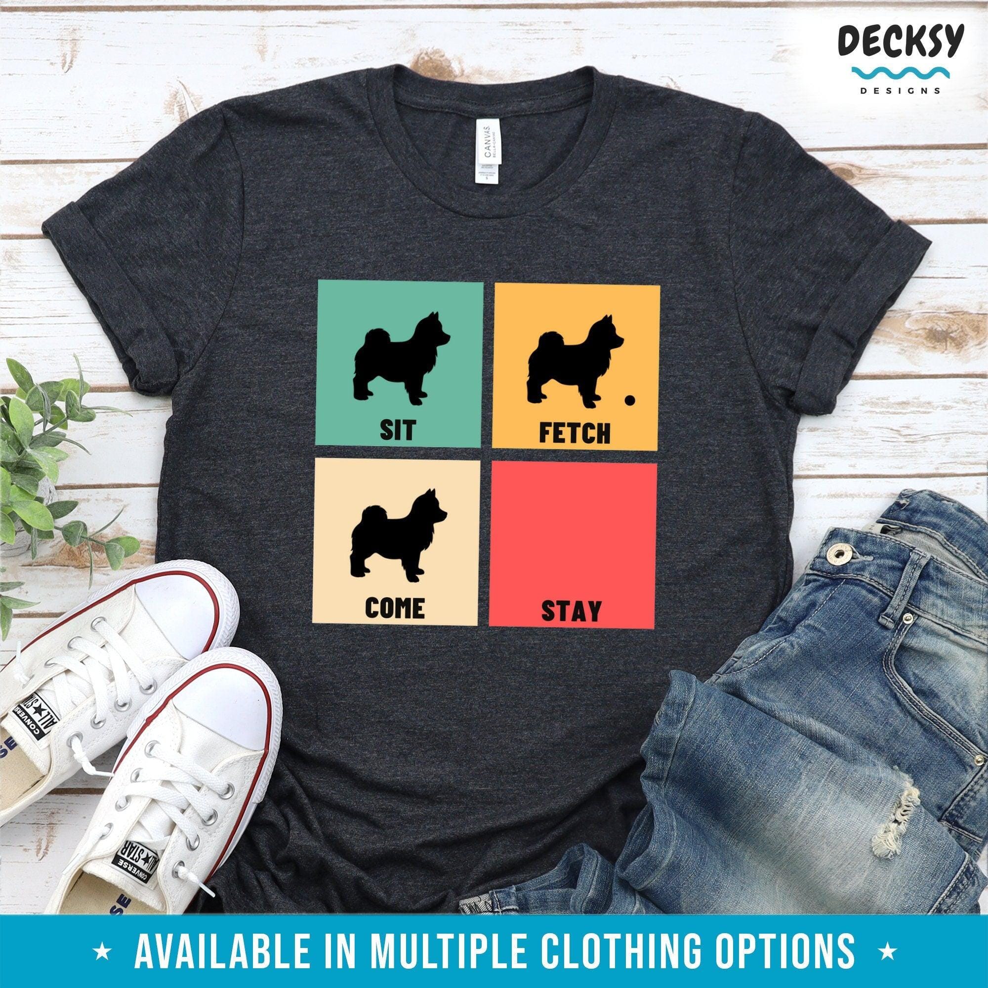 Pomsky Dog Shirt, Pomeranian Husky Gift-Clothing:Gender-Neutral Adult Clothing:Tops & Tees:T-shirts:Graphic Tees-DecksyDesigns