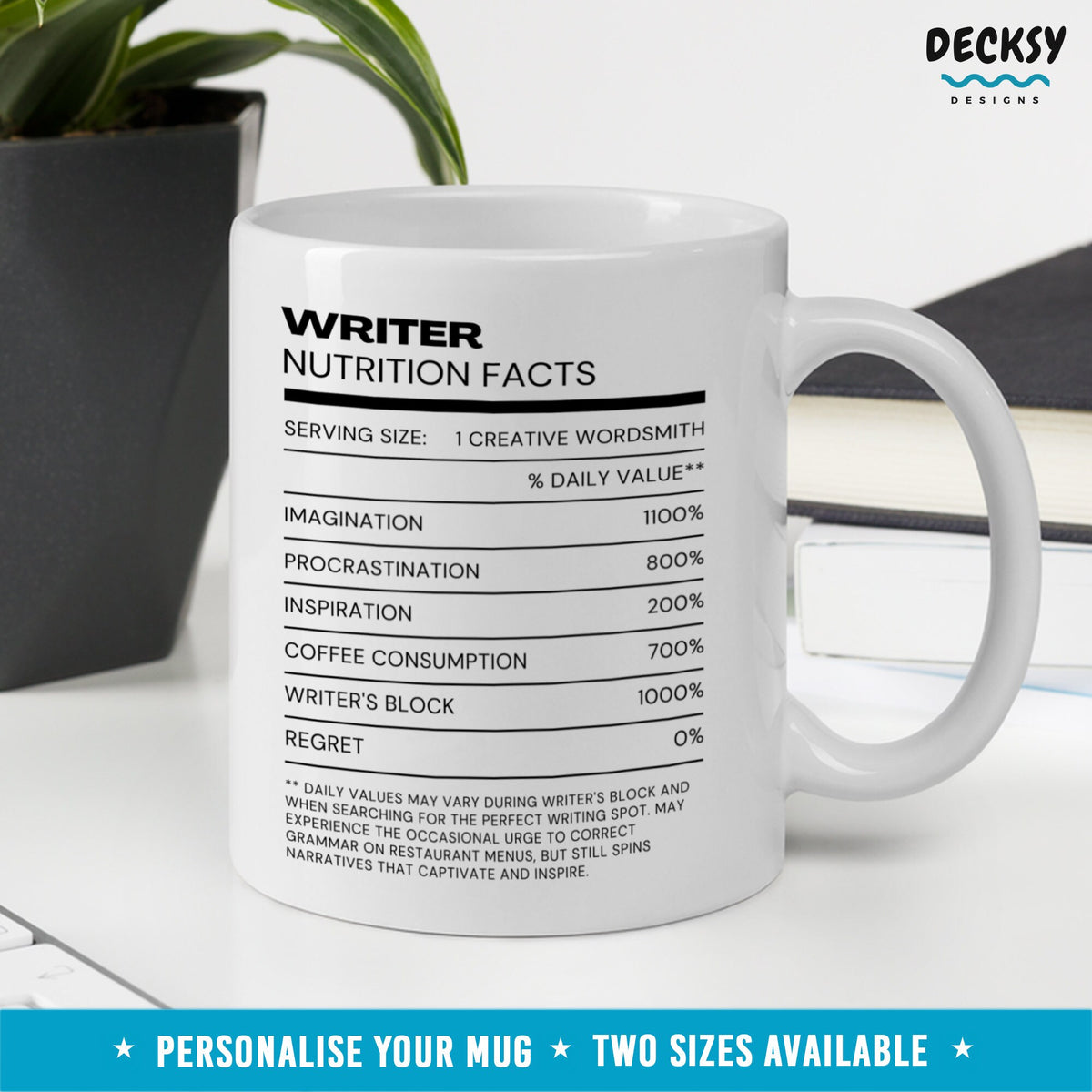 Writer Mug, Funny Author Gifts, Custom Content Creator Mug, Technical Writer Cup, Freelance Writing, Gift For Writers, Content Creation Mug Mugs by DecksyDesigns