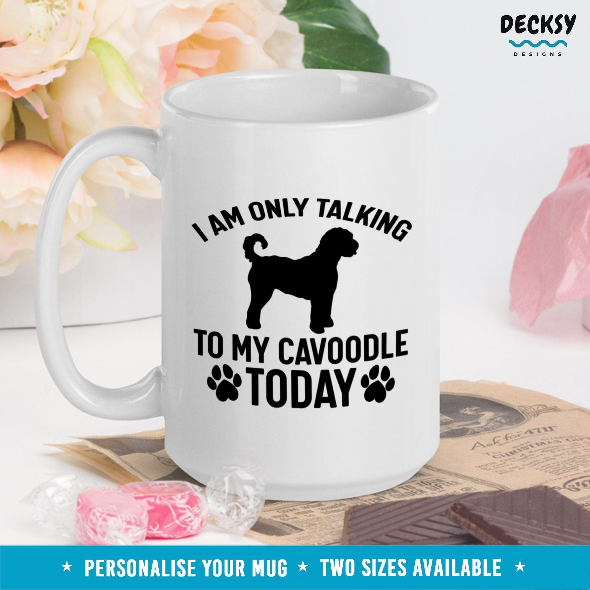 Cavoodle Mug, Personalised Gift for Dog Owner-Home & Living:Kitchen & Dining:Drink & Barware:Drinkware:Mugs-DecksyDesigns-11 Oz-NO PERSONALISATION-DecksyDesigns