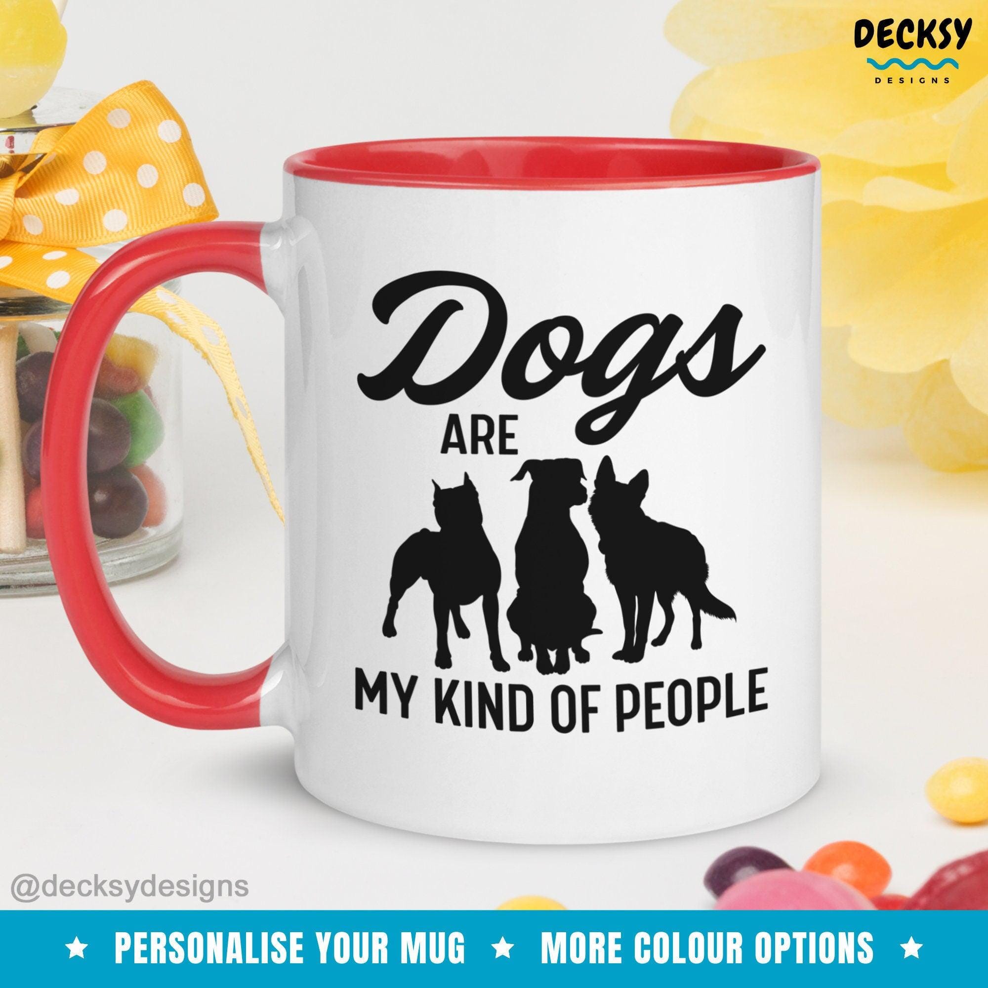 Dog Lover Coffee Mug, Dog Trainer Gifts-Home & Living:Kitchen & Dining:Drink & Barware:Drinkware:Mugs-DecksyDesigns-White Mug 11 oz-NO PERSONALISATION-DecksyDesigns