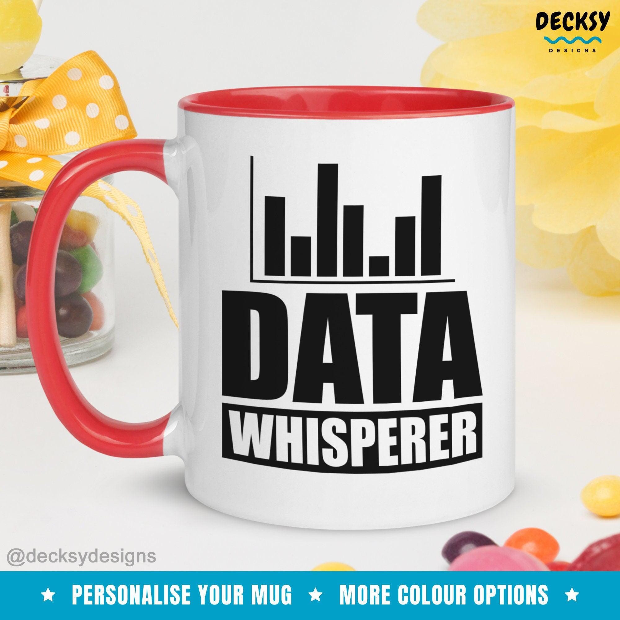 Funny Data Analyst Mug, Gift for Data Scientist-Home & Living:Kitchen & Dining:Drink & Barware:Drinkware:Mugs-DecksyDesigns-White Mug 11 oz-NO PERSONALISATION-DecksyDesigns