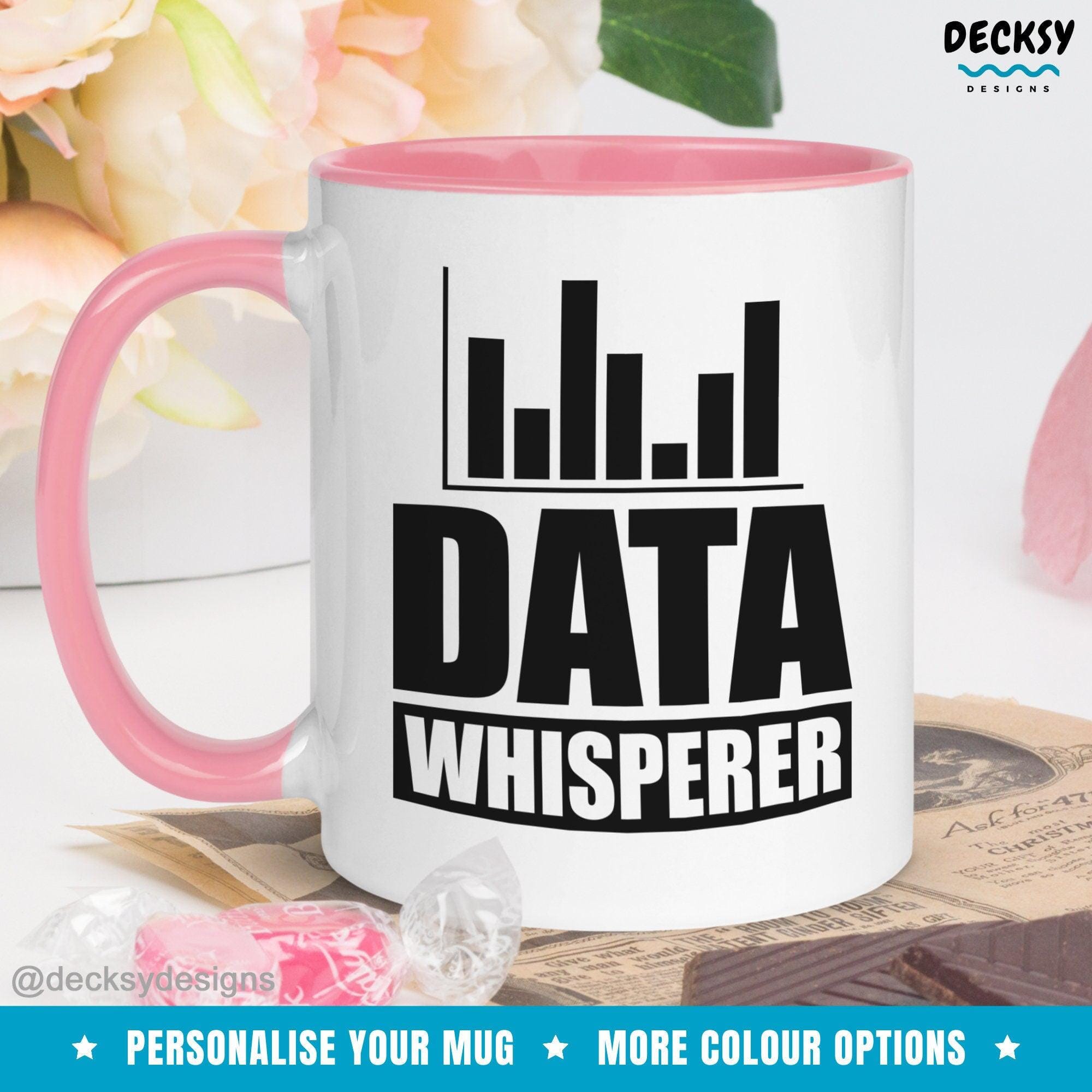 Funny Data Analyst Mug, Gift for Data Scientist-Home & Living:Kitchen & Dining:Drink & Barware:Drinkware:Mugs-DecksyDesigns-White Mug 11 oz-NO PERSONALISATION-DecksyDesigns