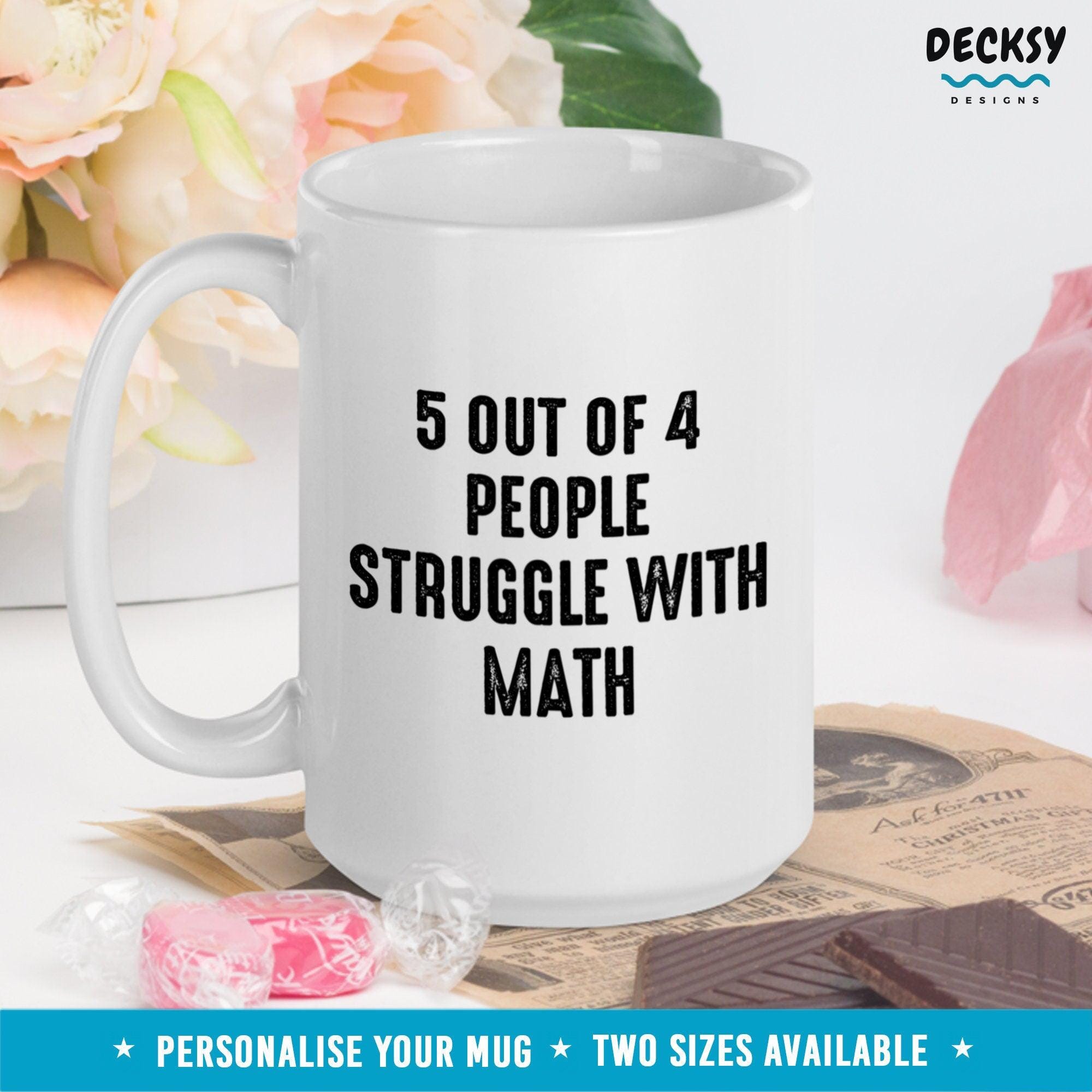 Funny Math Mug, Mathematician Gift-Home & Living:Kitchen & Dining:Drink & Barware:Drinkware:Mugs-DecksyDesigns-11 Oz-NO PERSONALISATION-DecksyDesigns