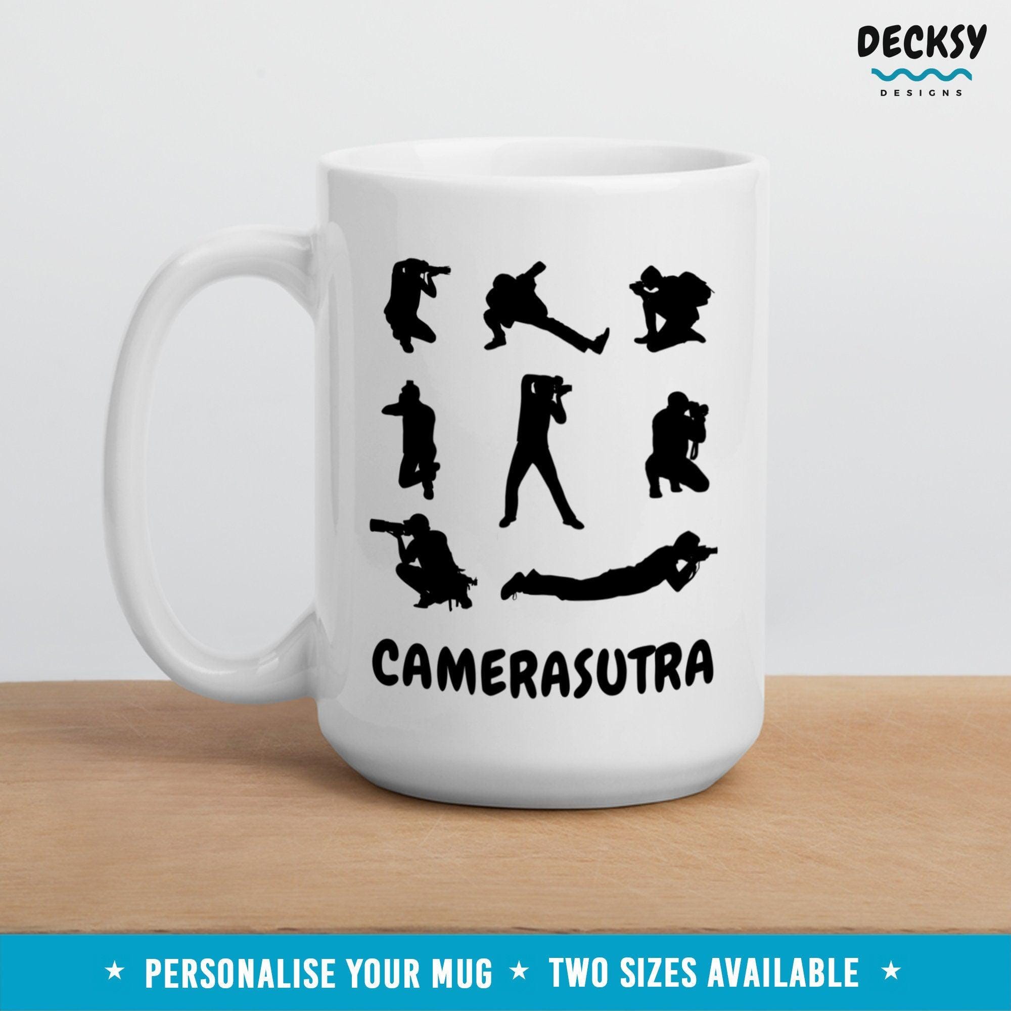 Funny Photography Mug, Gift for Photographer-DecksyDesigns-White Mug 11 oz-NO PERSONALISATION-DecksyDesigns