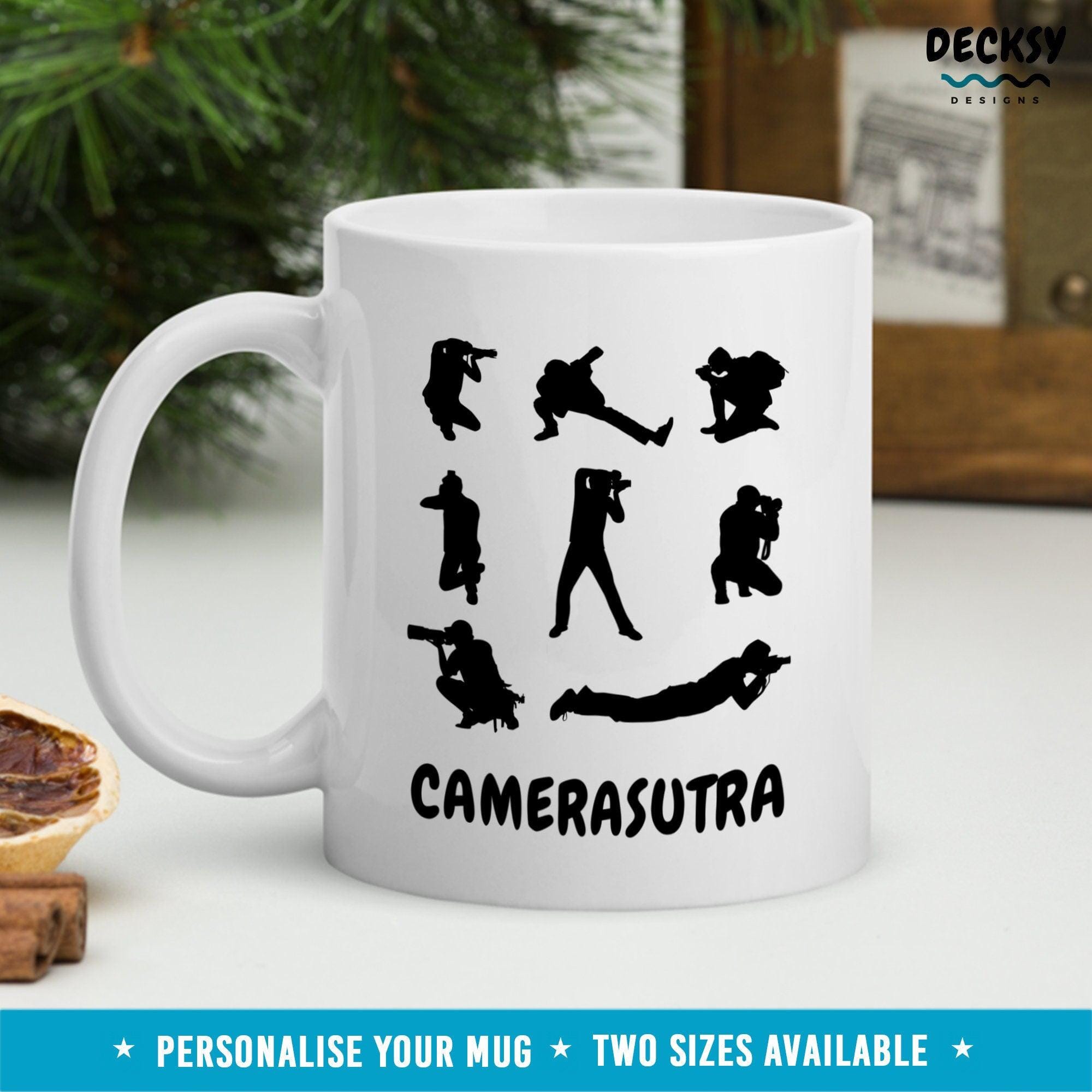 Funny Photography Mug, Gift for Photographer-DecksyDesigns-White Mug 11 oz-NO PERSONALISATION-DecksyDesigns