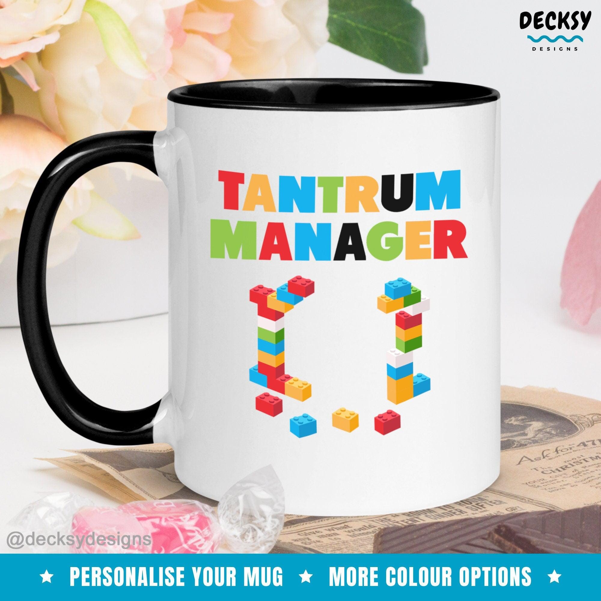 Preschool Teacher Mug, Babysitter Gift-Home & Living:Kitchen & Dining:Drink & Barware:Drinkware:Mugs-DecksyDesigns-White Mug 11 oz-NO PERSONALISATION-DecksyDesigns