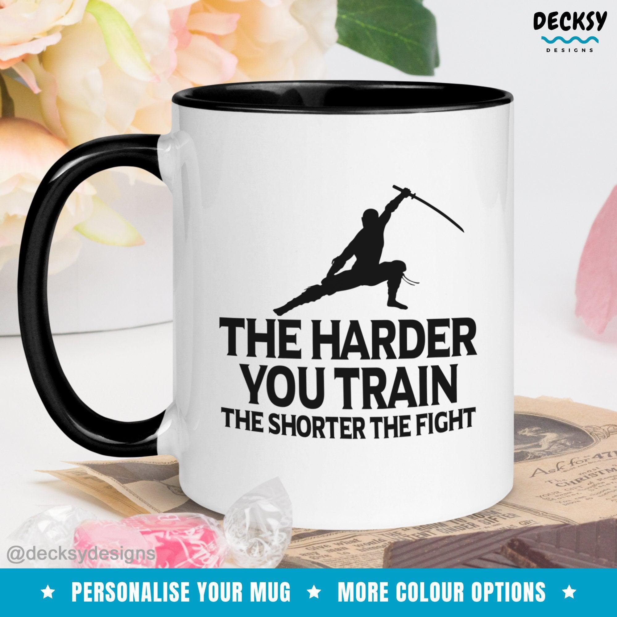 Training Coffee Mug, Fitness Coach Gift-Home & Living:Kitchen & Dining:Drink & Barware:Drinkware:Mugs-DecksyDesigns-White Mug 11 oz-NO PERSONALISATION-DecksyDesigns