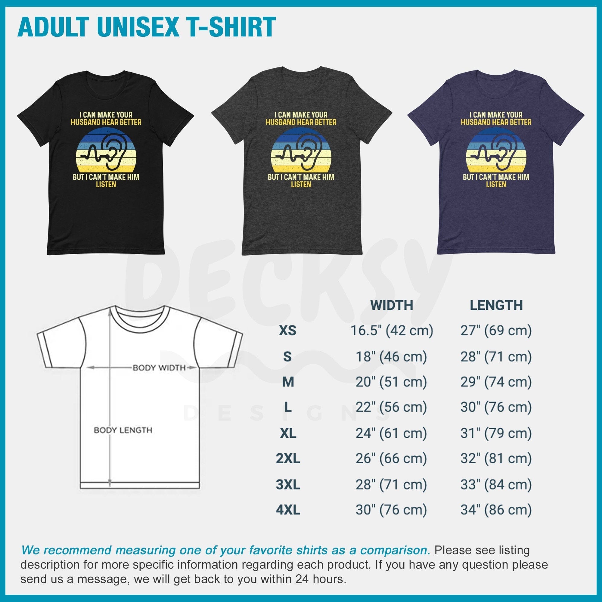 Audiology Shirt, Audiologist Gift-Clothing:Gender-Neutral Adult Clothing:Tops & Tees:T-shirts:Graphic Tees-DecksyDesigns