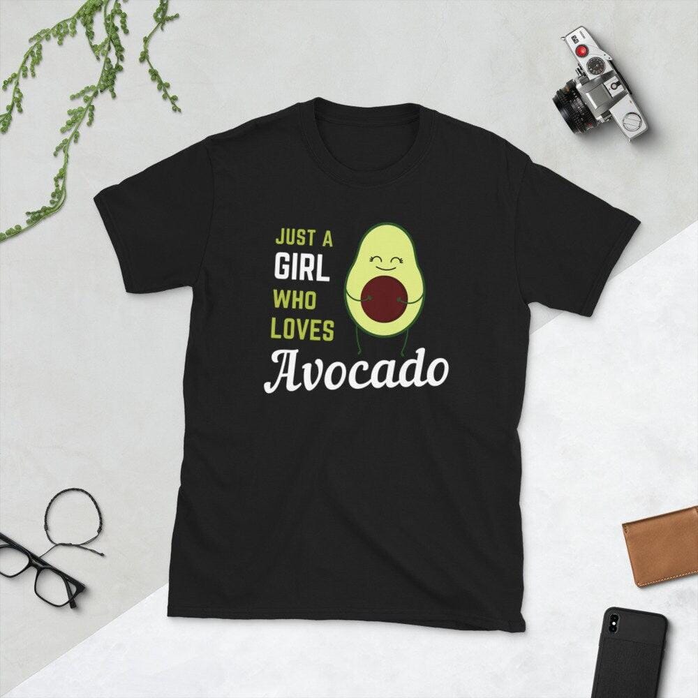 Avocado Shirt For Women, Vegan Lover Gift-Clothing:Gender-Neutral Adult Clothing:Tops & Tees:T-shirts-DecksyDesigns