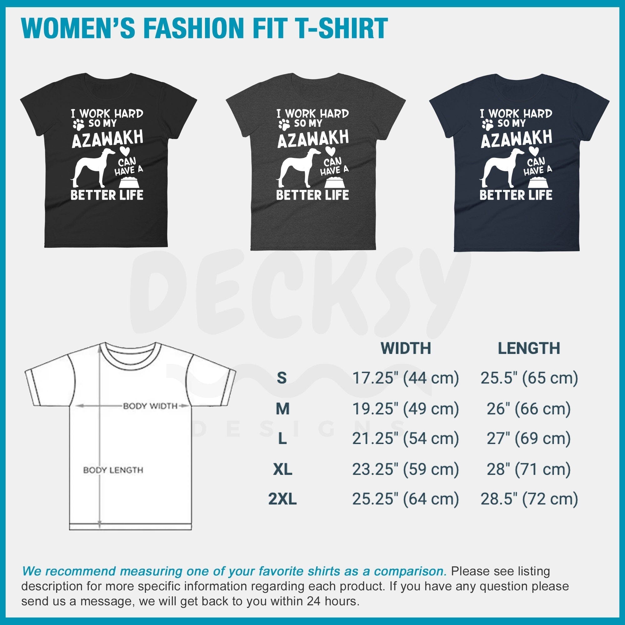 Azawakh Shirt, Dog Lover Gift-Clothing:Gender-Neutral Adult Clothing:Tops & Tees:T-shirts:Graphic Tees-DecksyDesigns
