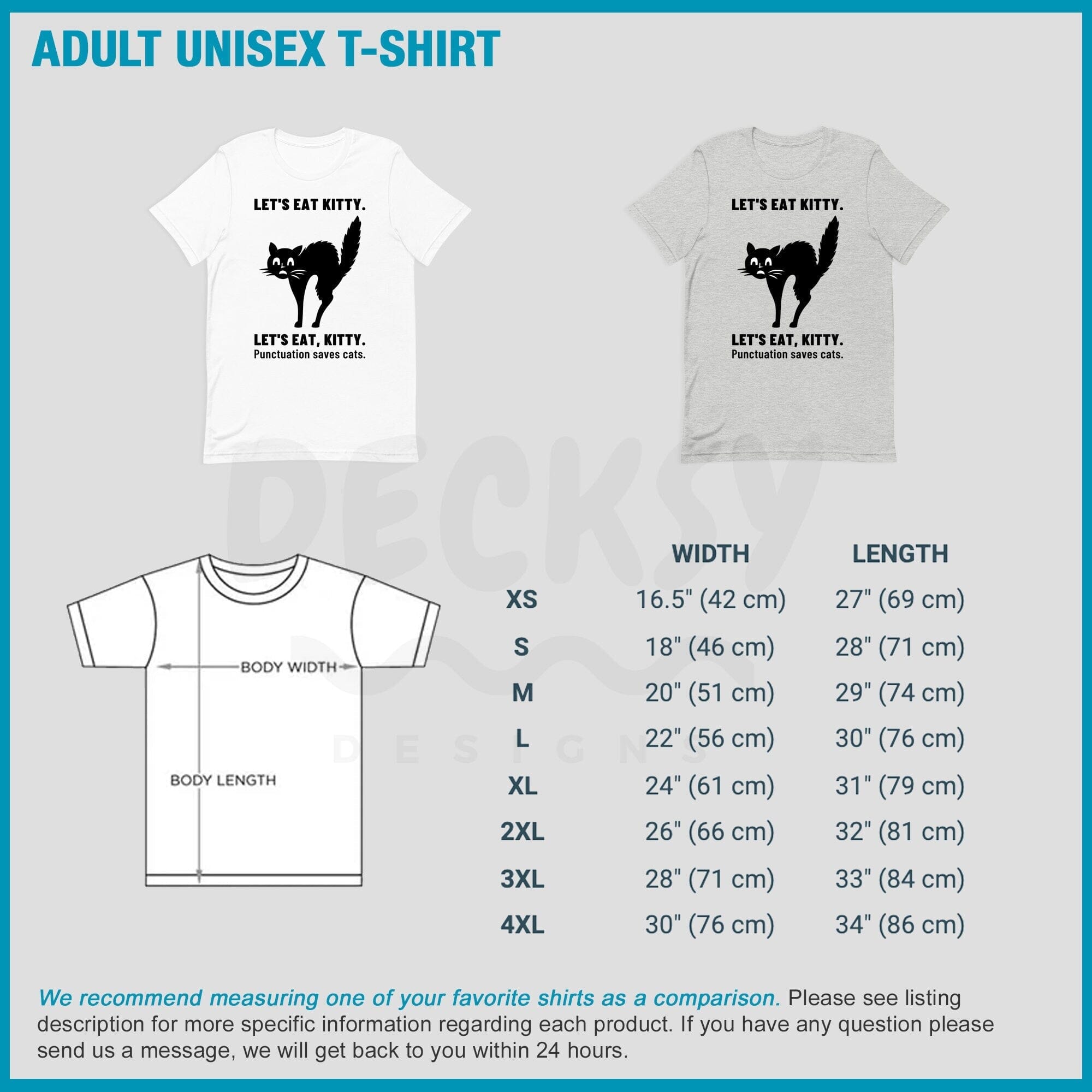 Cat Shirt, Funny English Teacher Gift-Clothing:Gender-Neutral Adult Clothing:Tops & Tees:T-shirts:Graphic Tees-DecksyDesigns