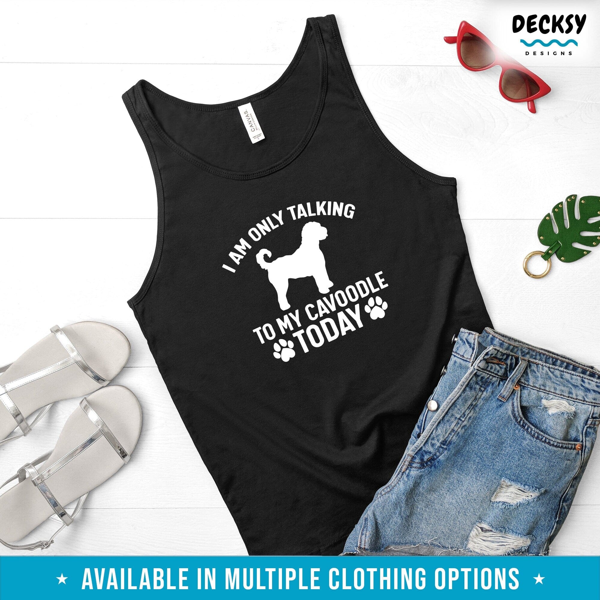 Cavoodle T-shirt, Funny Dog Lover Gift, Cavoodle Owner Gift-Clothing:Gender-Neutral Adult Clothing:Tops & Tees:T-shirts:Graphic Tees-DecksyDesigns