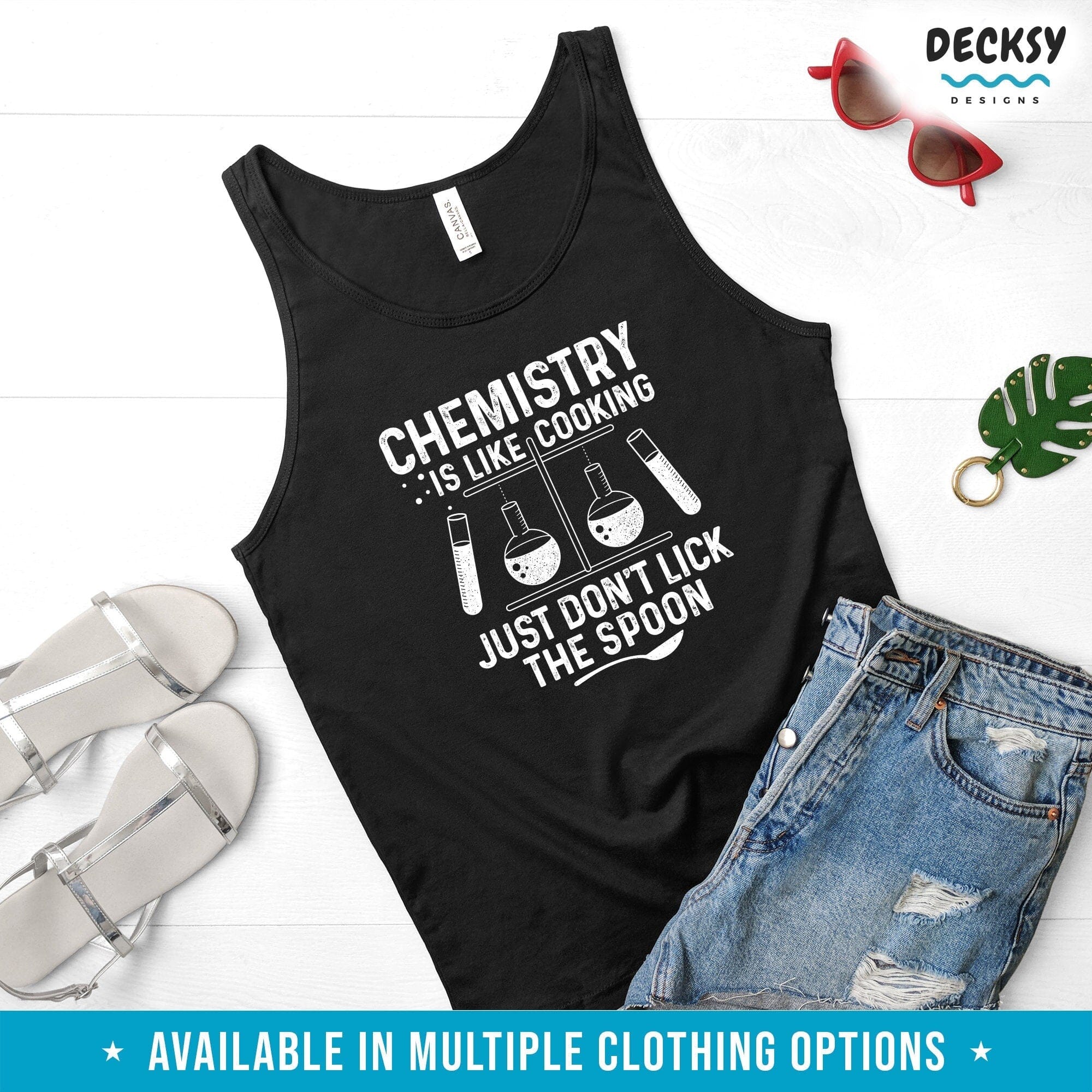 Chemistry Shirt, Gift for Science Teacher, Chemical Engineering Student Gift-Clothing:Gender-Neutral Adult Clothing:Tops & Tees:T-shirts:Graphic Tees-DecksyDesigns