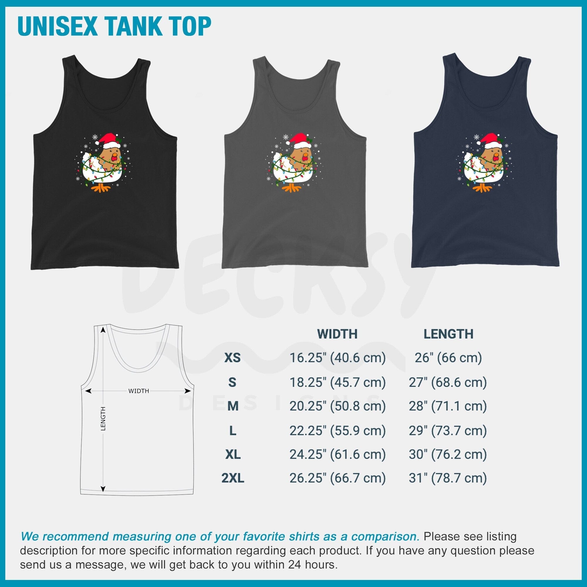 Chicken Christmas Shirt, Chicken Owner Gift-Clothing:Gender-Neutral Adult Clothing:Tops & Tees:T-shirts:Graphic Tees-DecksyDesigns