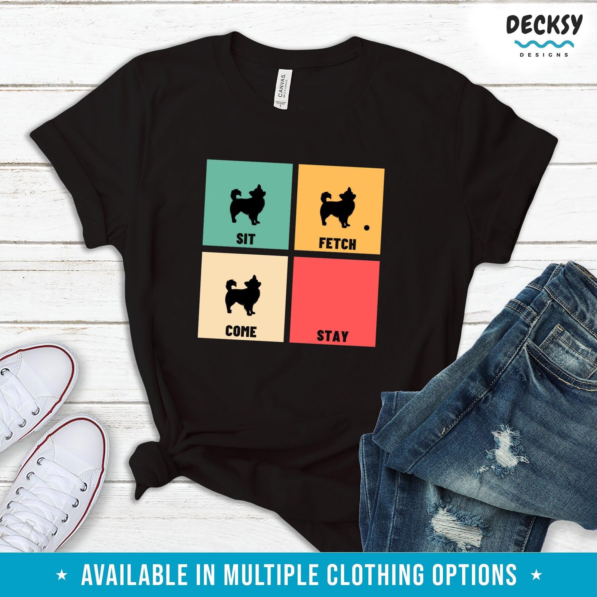 Chihuahua Tshirt, Funny Dog Lover Gift-Clothing:Gender-Neutral Adult Clothing:Tops & Tees:T-shirts:Graphic Tees-DecksyDesigns