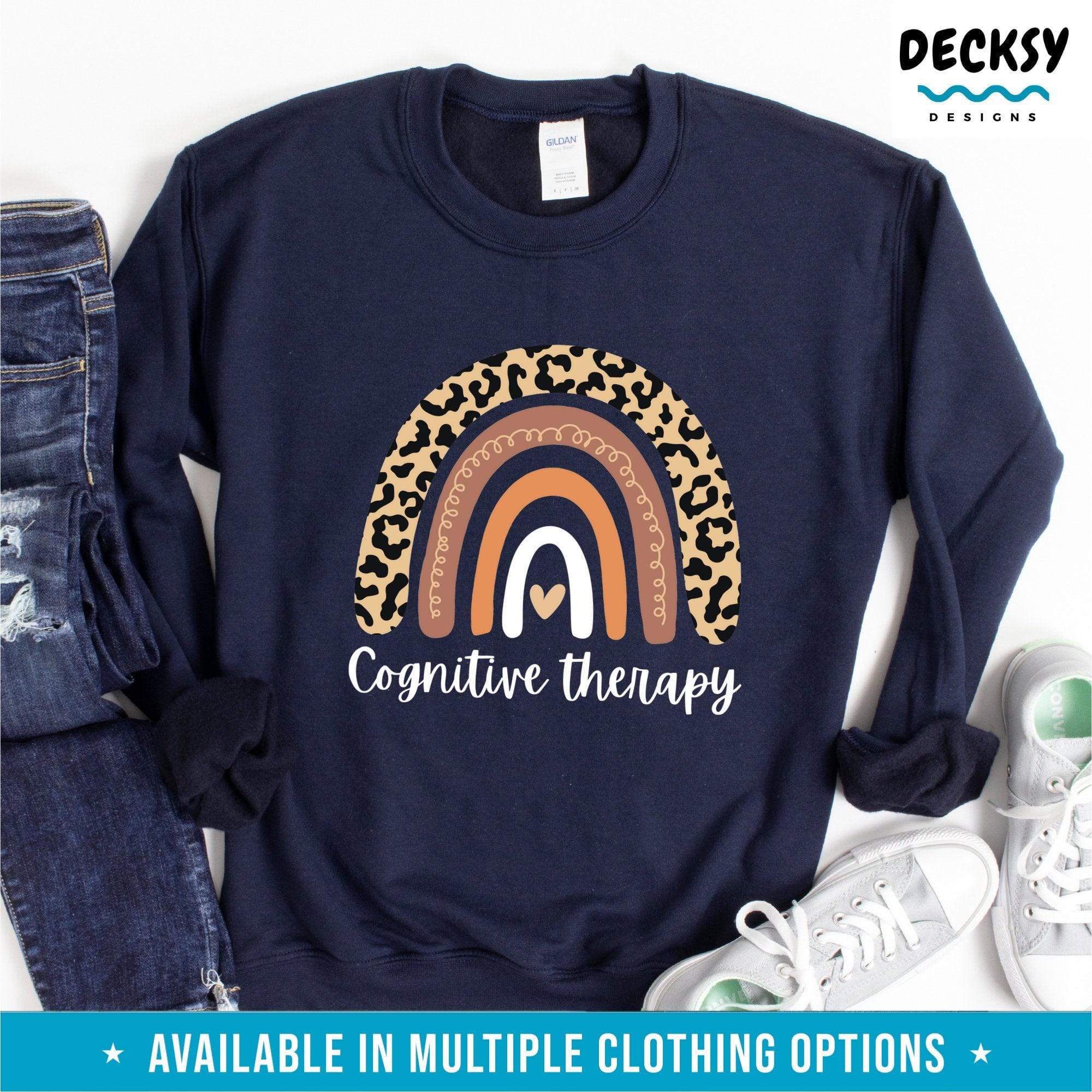 Cognitive Therapy Shirt Gift, Future Therapist Tee-Clothing:Gender-Neutral Adult Clothing:Tops & Tees:T-shirts:Graphic Tees-DecksyDesigns