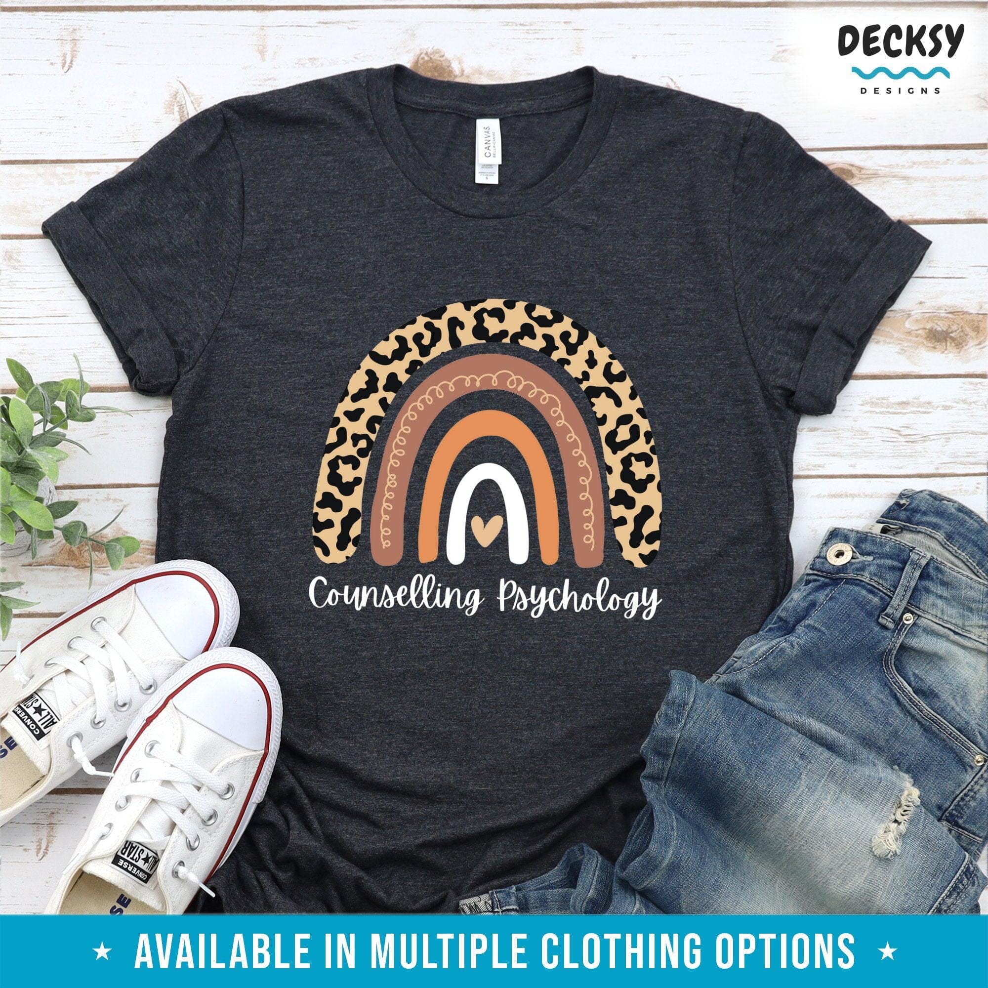 Counselling Psychology Shirt, Mental Health Worker Gift-Clothing:Gender-Neutral Adult Clothing:Tops & Tees:T-shirts:Graphic Tees-DecksyDesigns