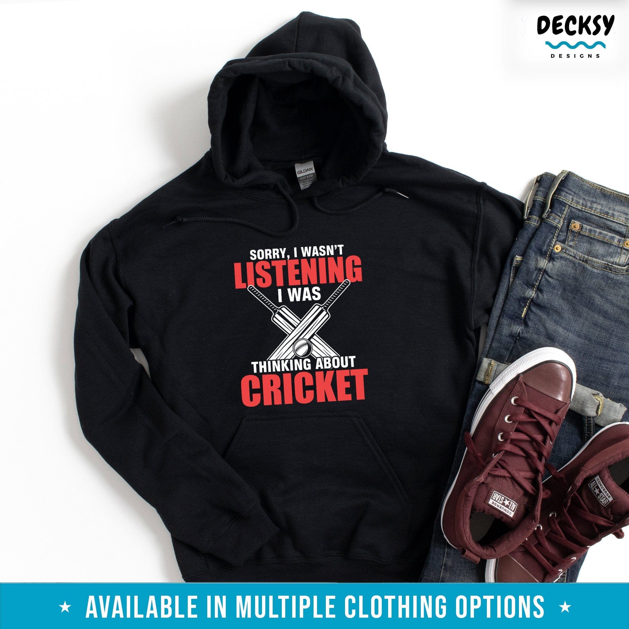 Cricket Shirt, Cricket Lover Gift-Clothing:Gender-Neutral Adult Clothing:Tops & Tees:T-shirts:Graphic Tees-DecksyDesigns