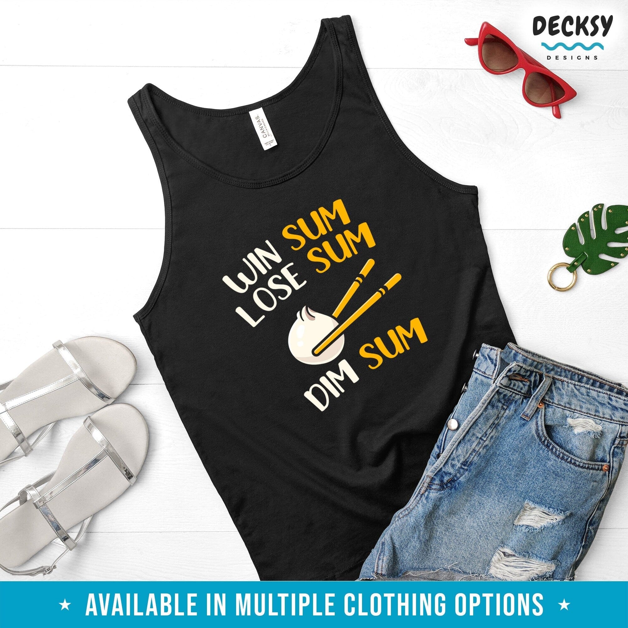 Dim Sum Lover Shirt, Cute Asian Food Gift-Clothing:Gender-Neutral Adult Clothing:Tops & Tees:T-shirts:Graphic Tees-DecksyDesigns