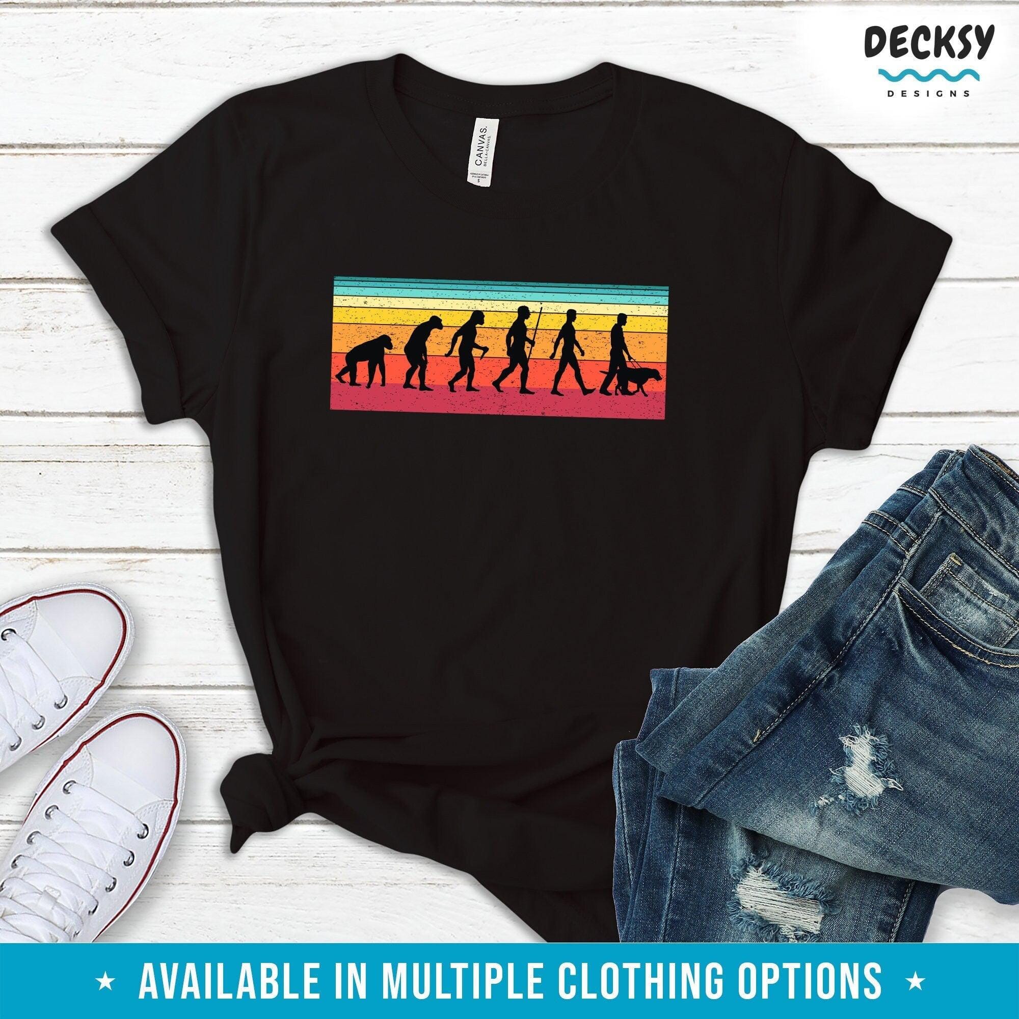 Dog Walking Shirt, Gift For Dog Walker-Clothing:Gender-Neutral Adult Clothing:Tops & Tees:T-shirts:Graphic Tees-DecksyDesigns