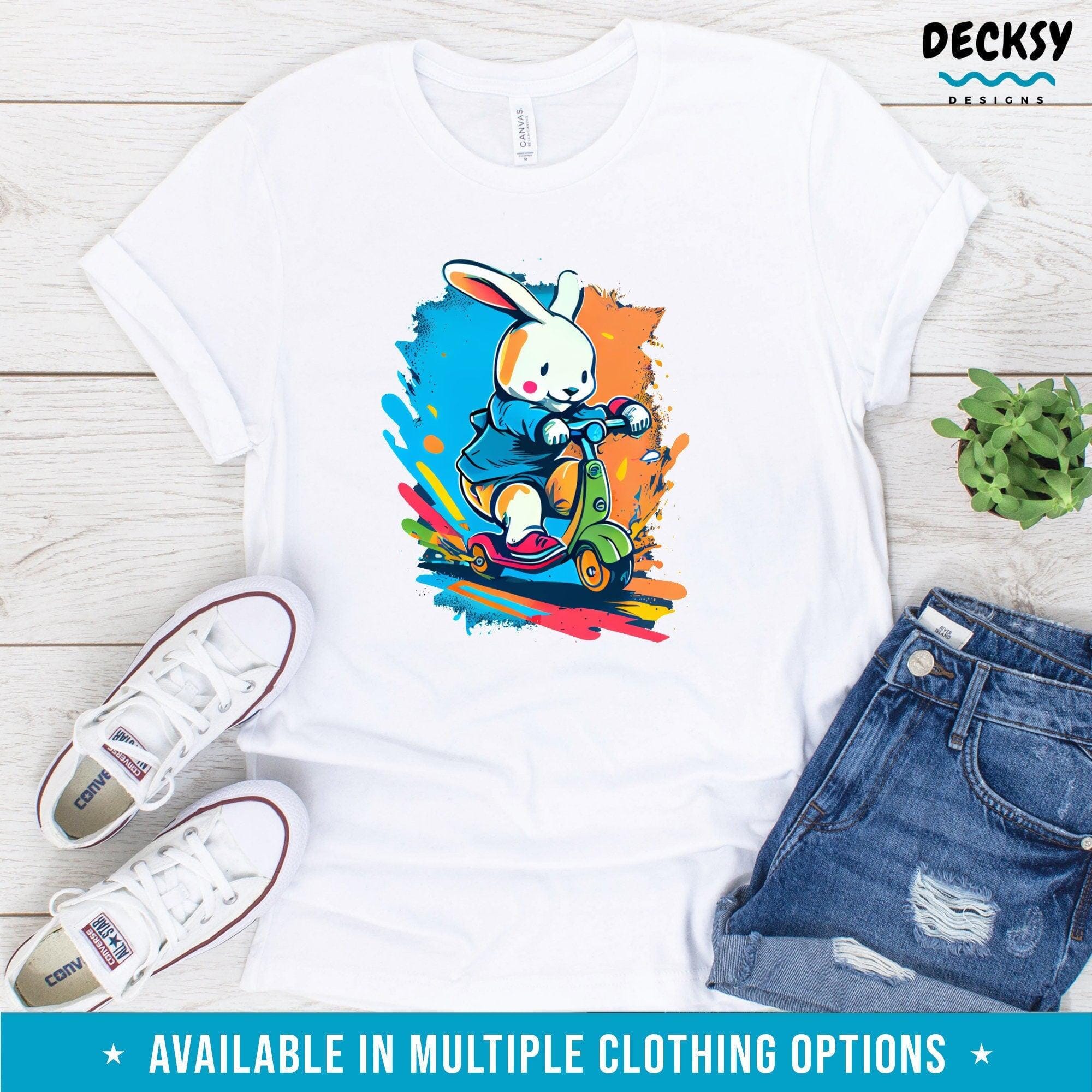 Easter Bunny Shirt Kids, Rabbit Lover Gift-Clothing:Gender-Neutral Adult Clothing:Tops & Tees:T-shirts:Graphic Tees-DecksyDesigns