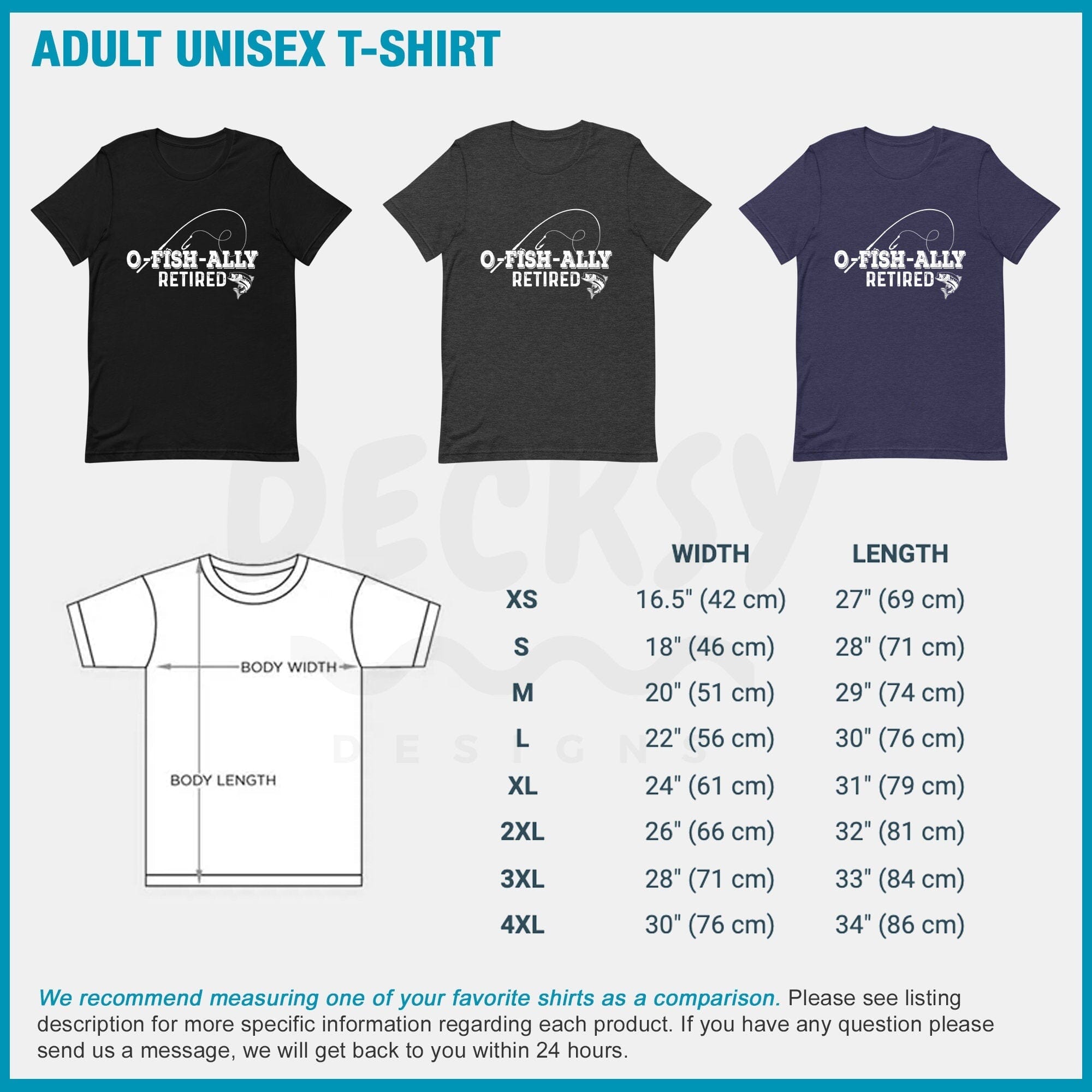 Fishing Shirt, Retirement Gifts-Clothing:Gender-Neutral Adult Clothing:Tops & Tees:T-shirts:Graphic Tees-DecksyDesigns