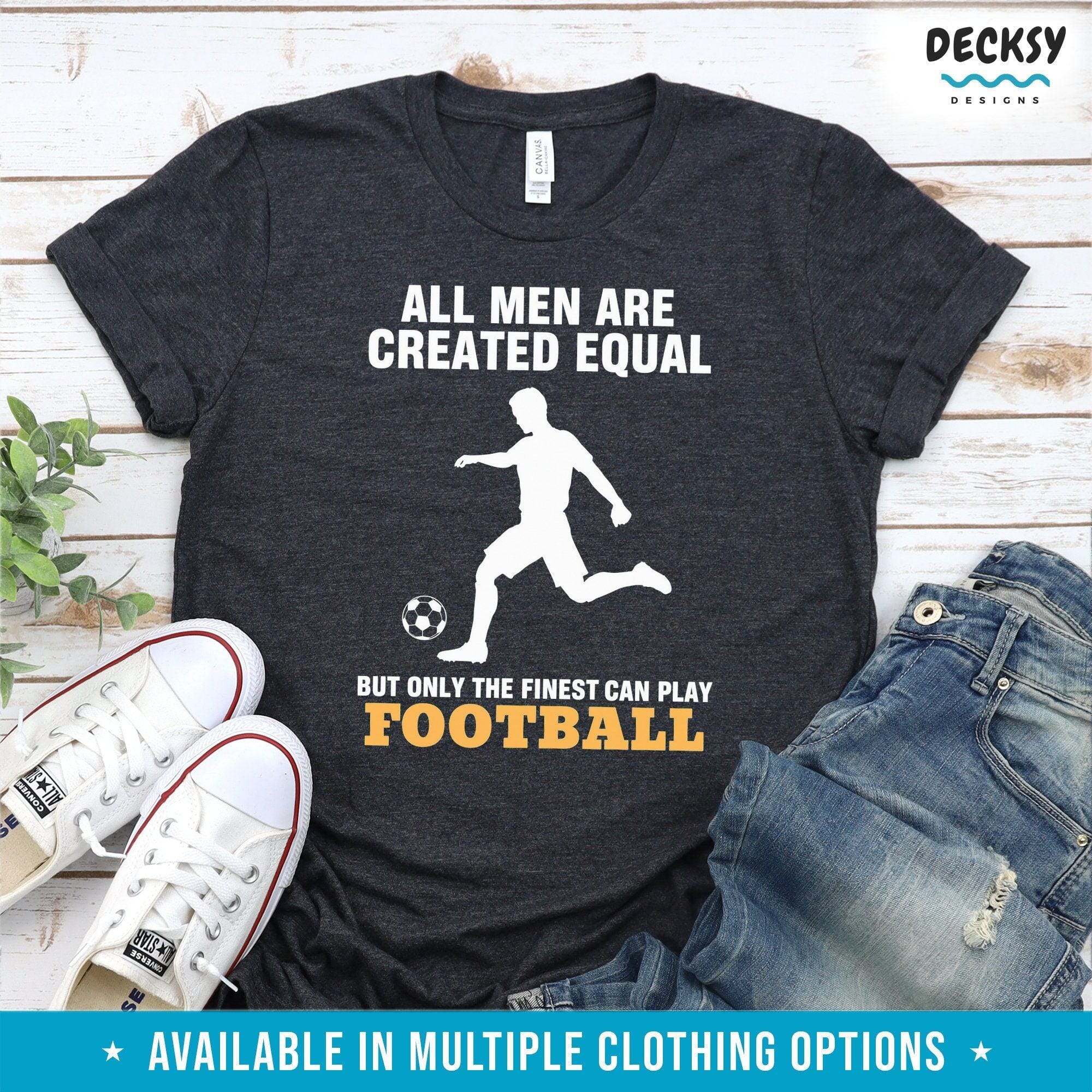 Football Dad Shirt, Funny Sports Gift-Clothing:Gender-Neutral Adult Clothing:Tops & Tees:T-shirts:Graphic Tees-DecksyDesigns