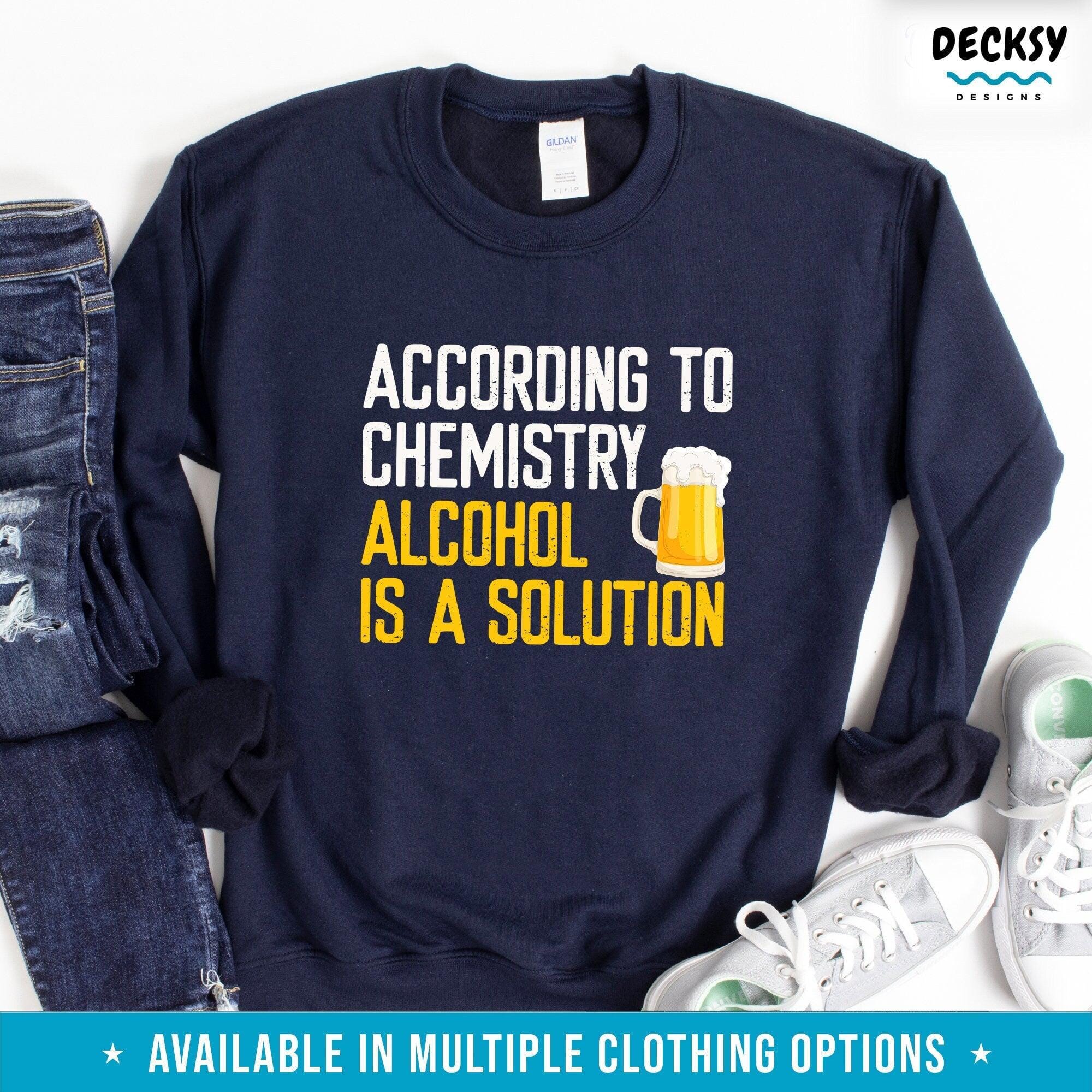 Funny Alcohol Shirt, Day Drinking Gift-Clothing:Gender-Neutral Adult Clothing:Tops & Tees:T-shirts:Graphic Tees-DecksyDesigns